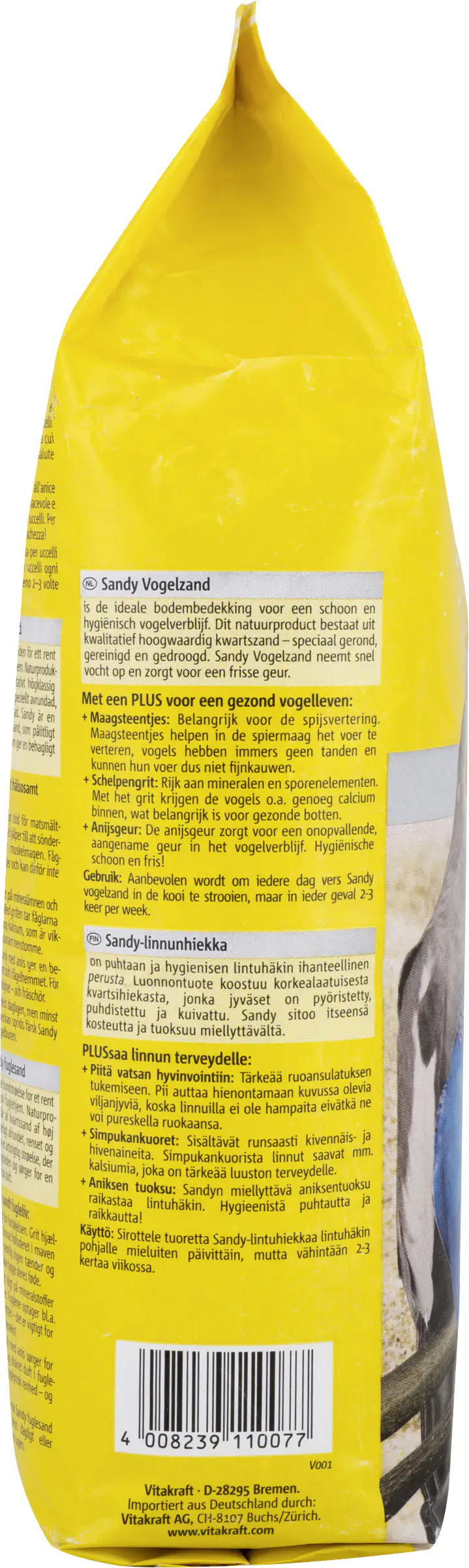 Vitakraft Sandy Vogelsand 2,5 kg Vitakraft Sandy Vogelsand 2,5 kg