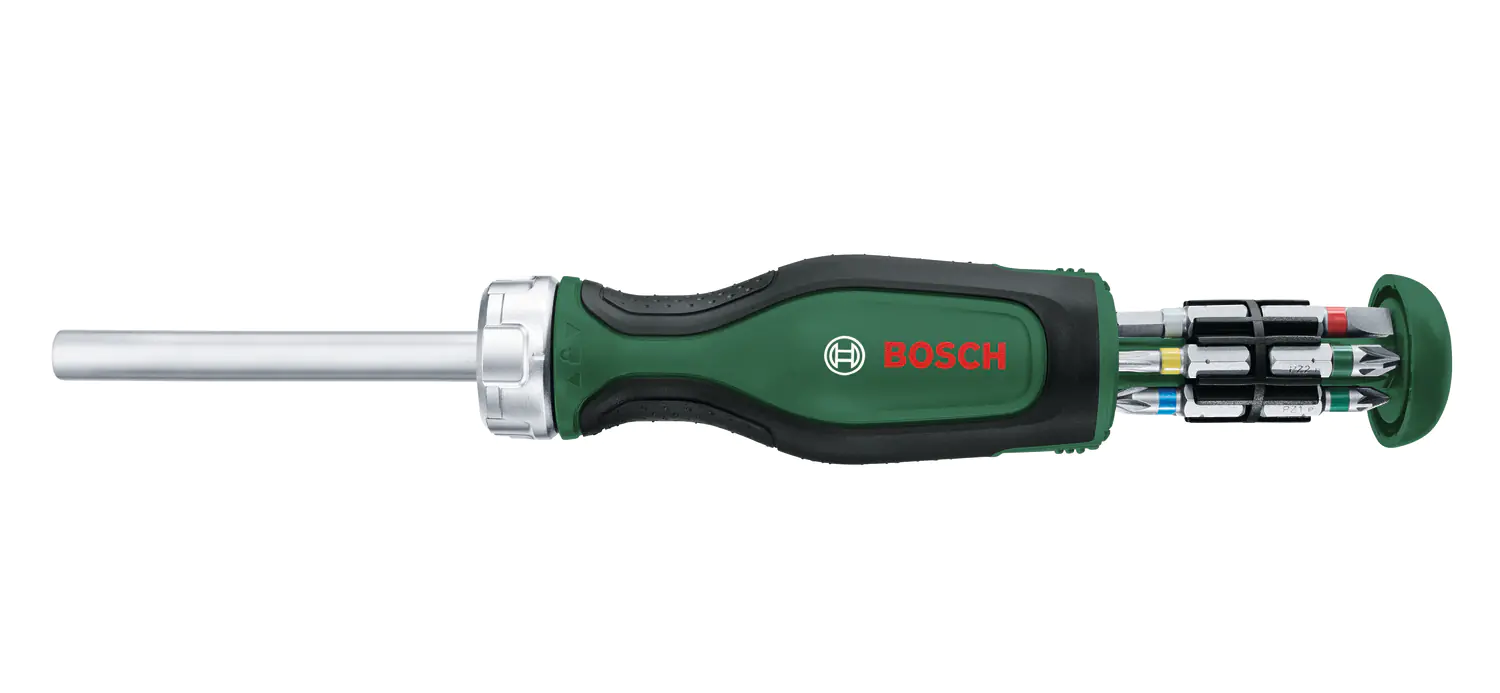 Bosch Ratschenschraubendreher 12-teilig Bosch Ratschenschraubendreher 12-teilig