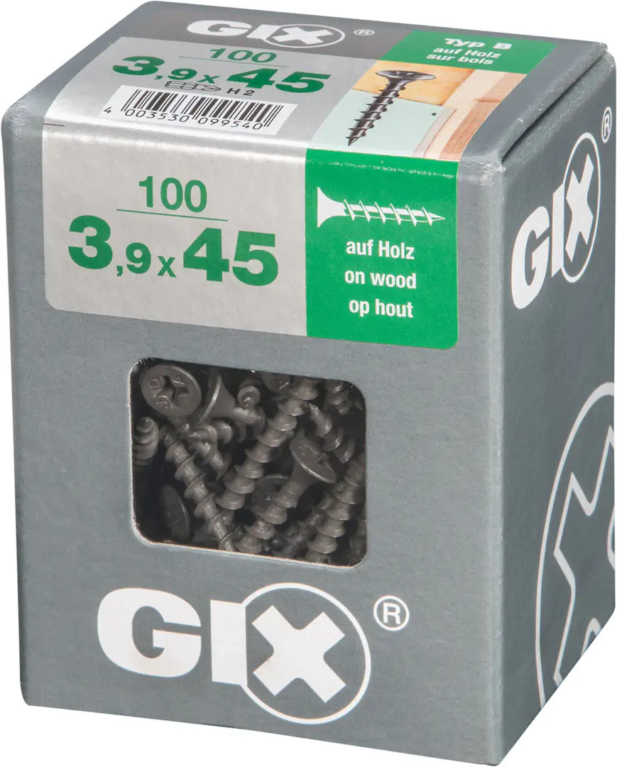 Spax Schnellbauschrauben 3.9 x 45 mm PH 2 Grobgewinde - 100 Stk. Spax Schnellbauschrauben 3.9 x 45 mm PH 2 Grobgewinde - 100 Stk.
