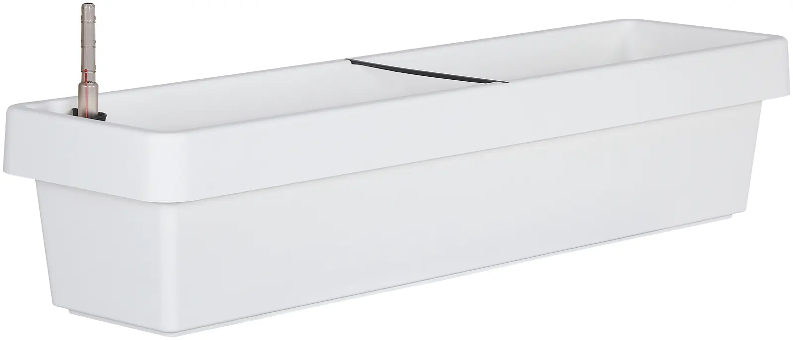 Geli Bewässerungsblumenkasten Viva Kunststoff weiß 80 cm 