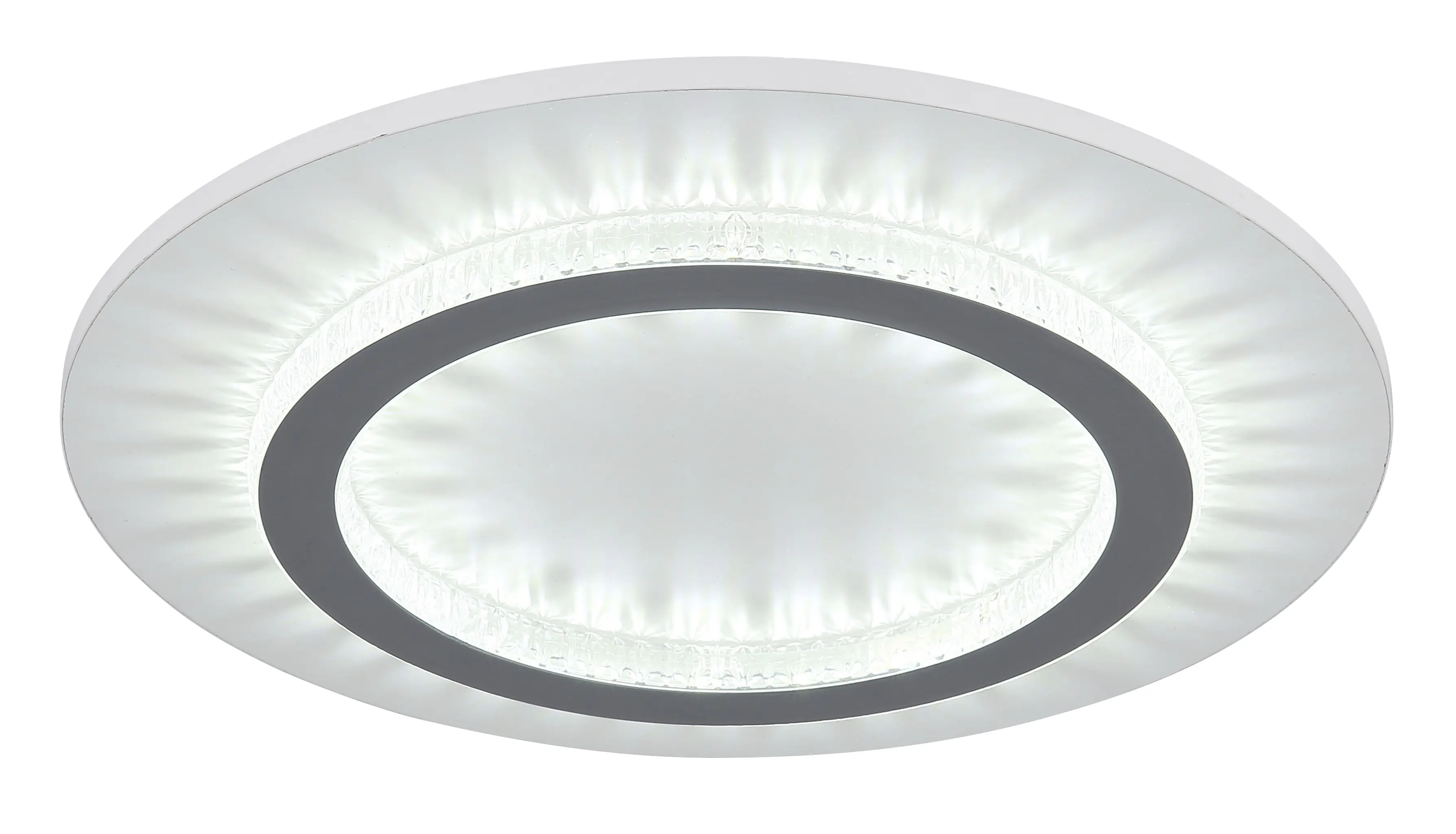 Globo Deckenleuchte Jayden Ø 35 x 5,5 cm weiß warmweiß
