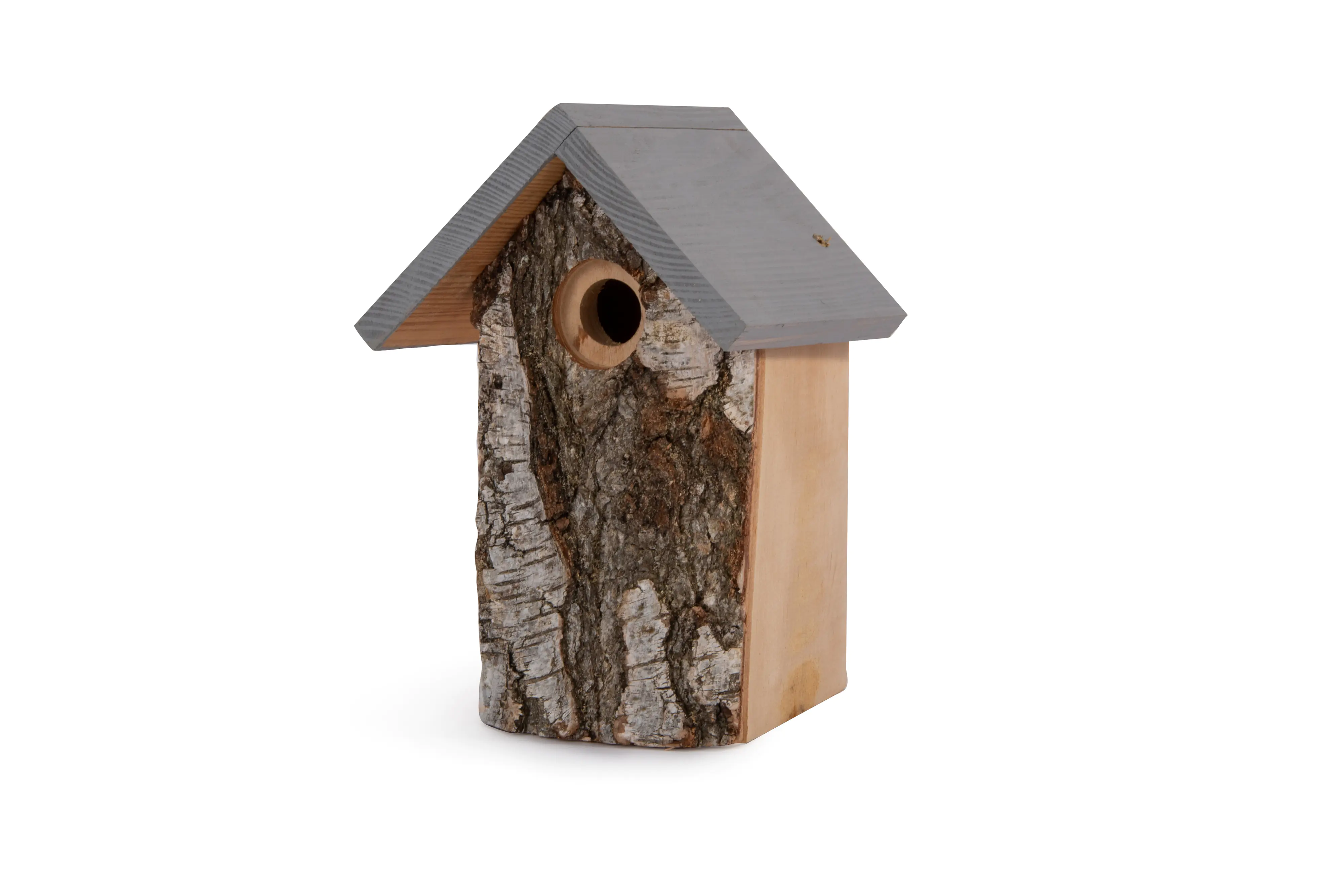 Nistkasten Kirkenes aus Birkenholz 26 x 19 x 16 cm 