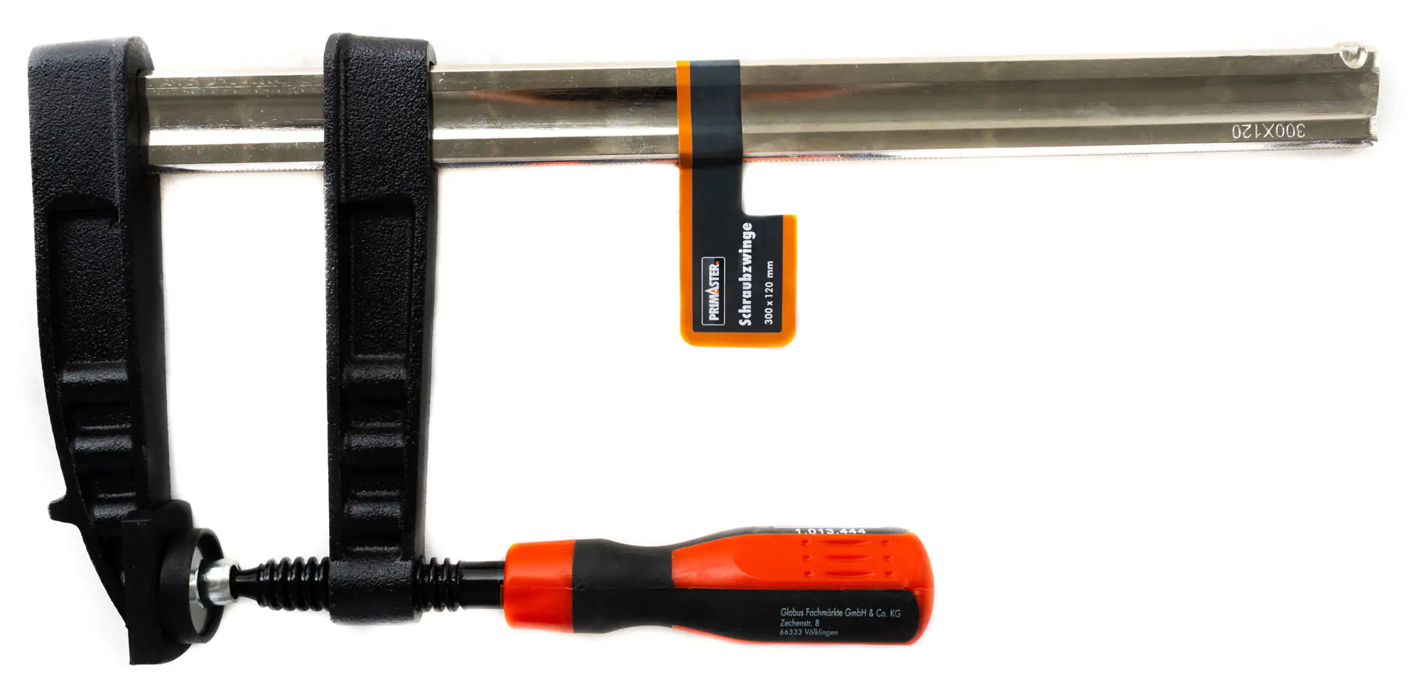 Primaster Schraubzwinge 30 x 12 cm mit Kunststoffgriff Primaster Schraubzwinge 30 x 12 cm mit Kunststoffgriff