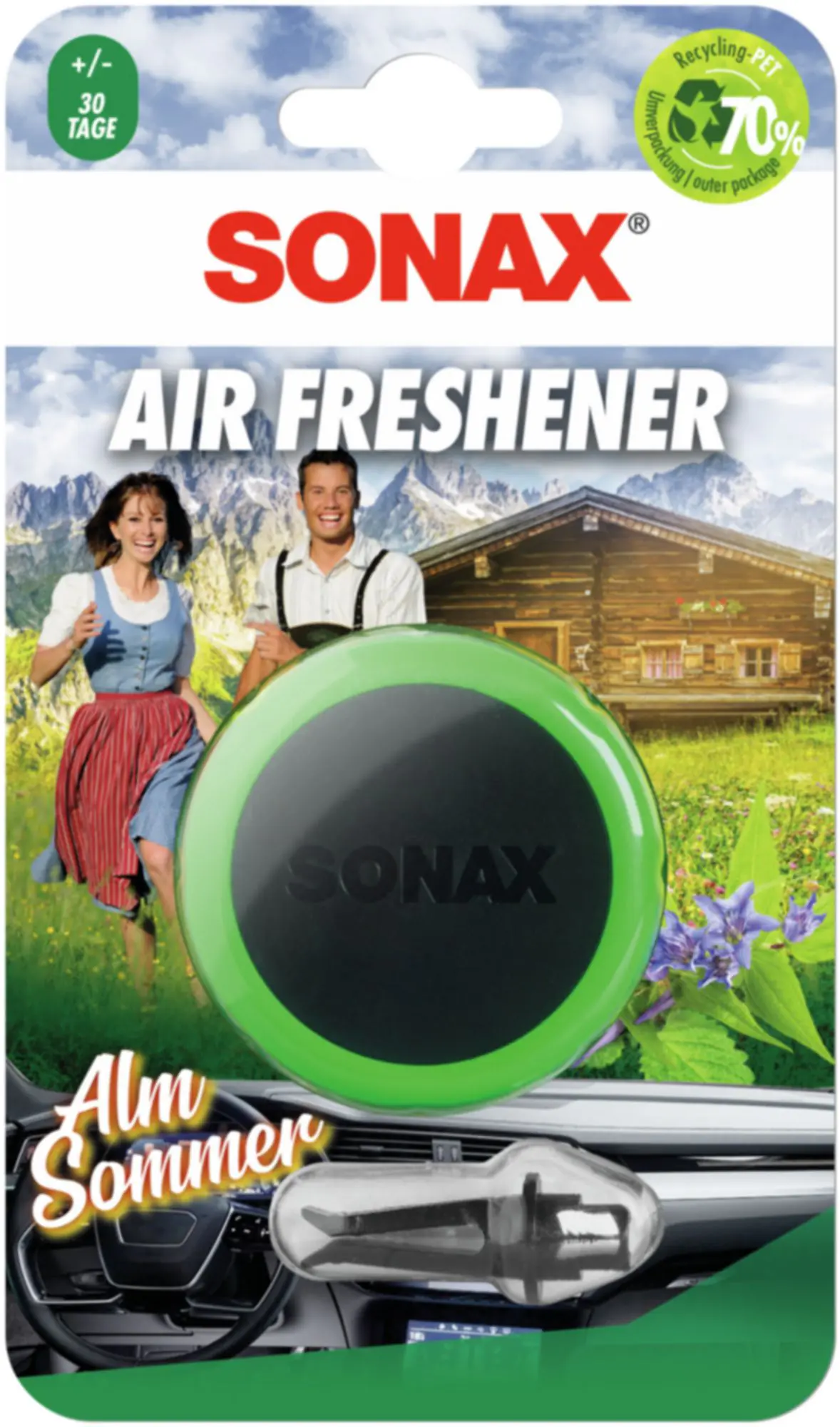 Sonax Lufterfrischer Alm Sommer Frisch-Bergkräuter Sonax Lufterfrischer Alm Sommer Frisch-Bergkräuter