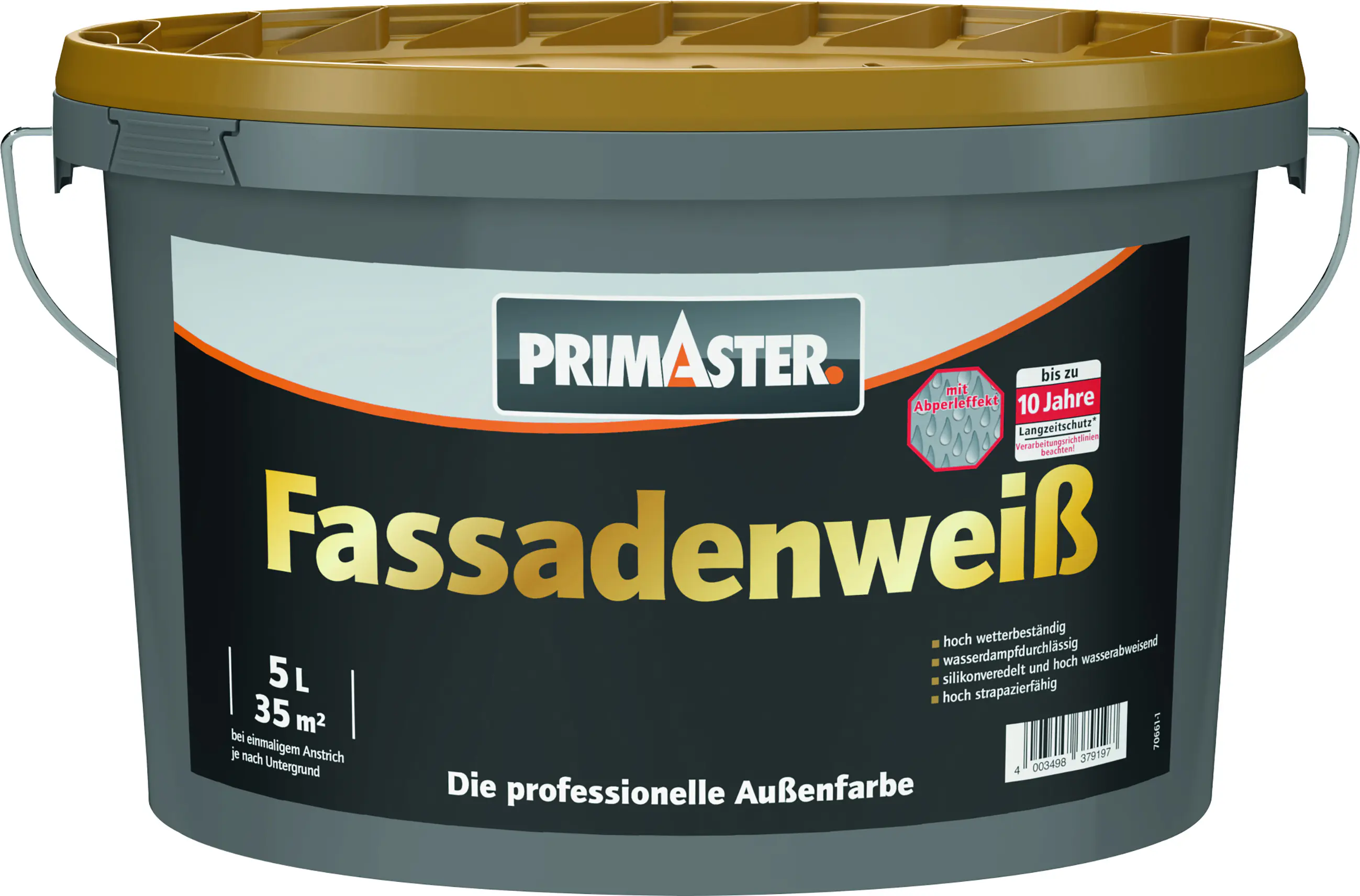 Primaster Fassadenweiß 5 L weiß Primaster Fassadenweiß 5 L weiß