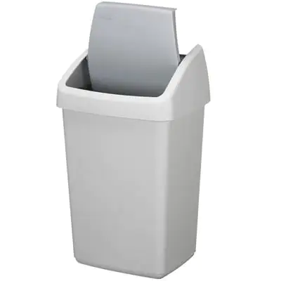 Sunware Schwingdeckeleimer Delta 10 l, grau Sunware Schwingdeckeleimer Delta 10 l, grau