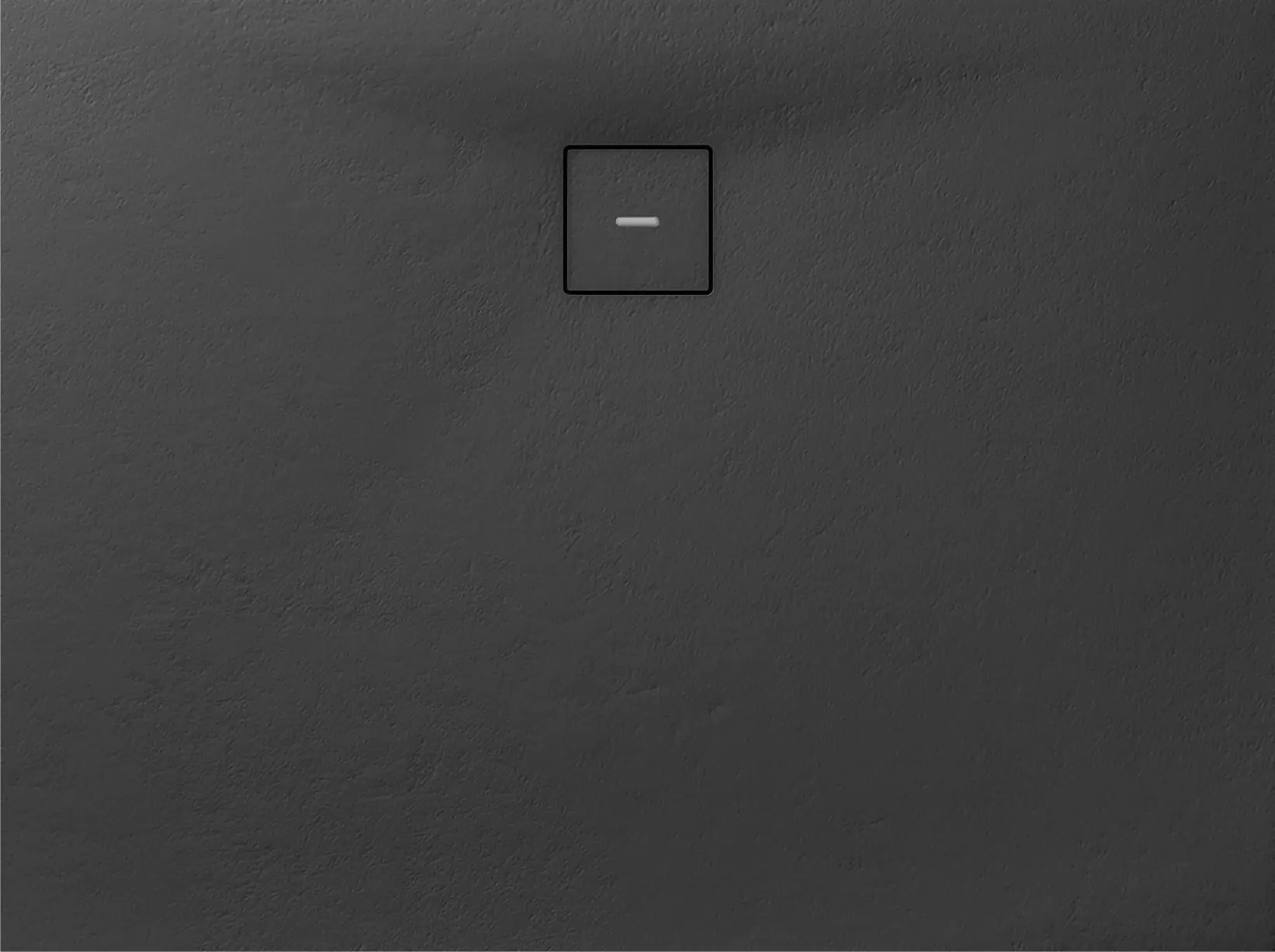 Breuer Duschwanne Modern Line Anthrazit Rechteck, 80x120 cm, Höhe: 3,5 cm