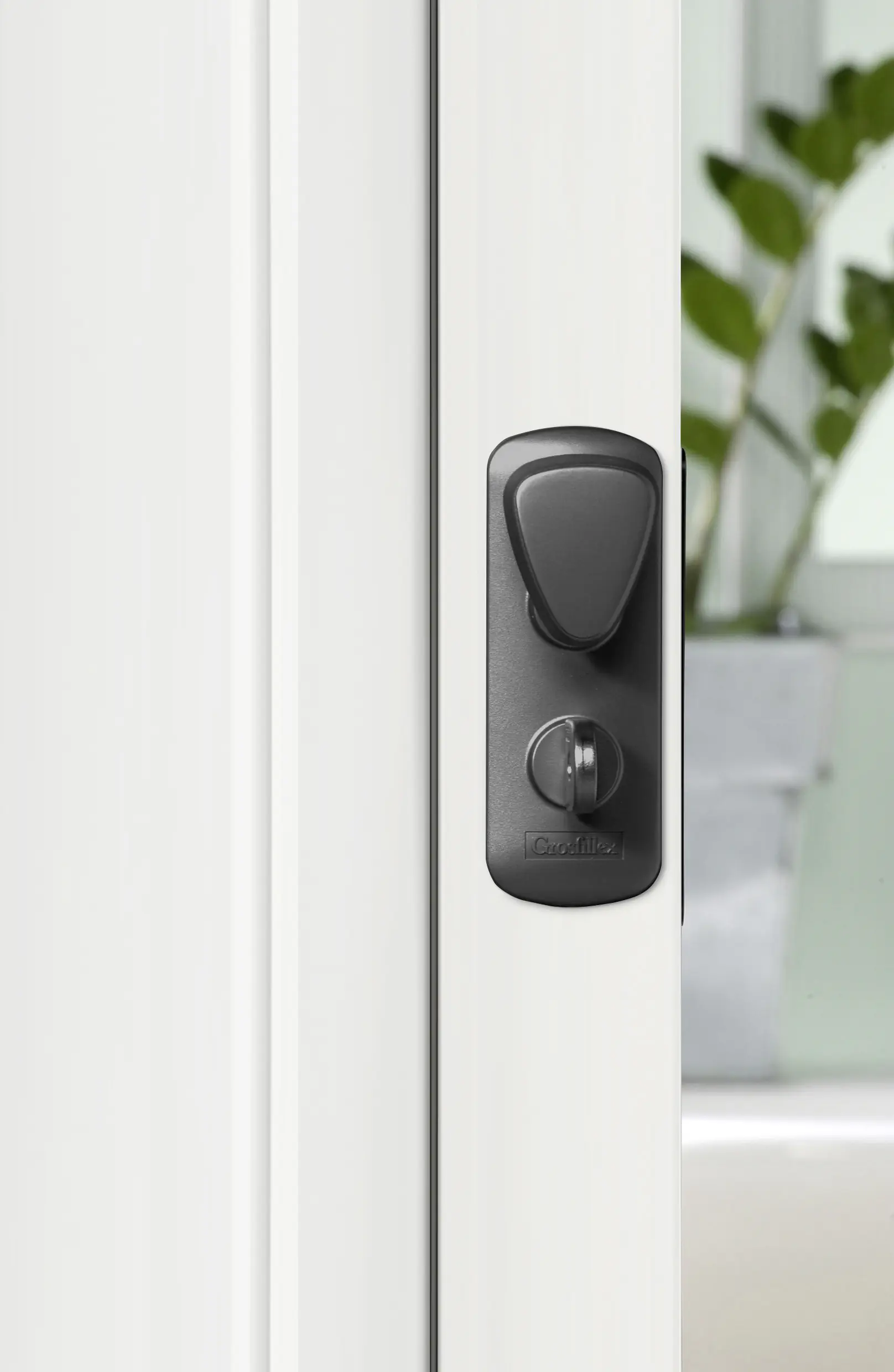 Grosfillex Falttür Spacy weiß glänzend 84 x 205 cm