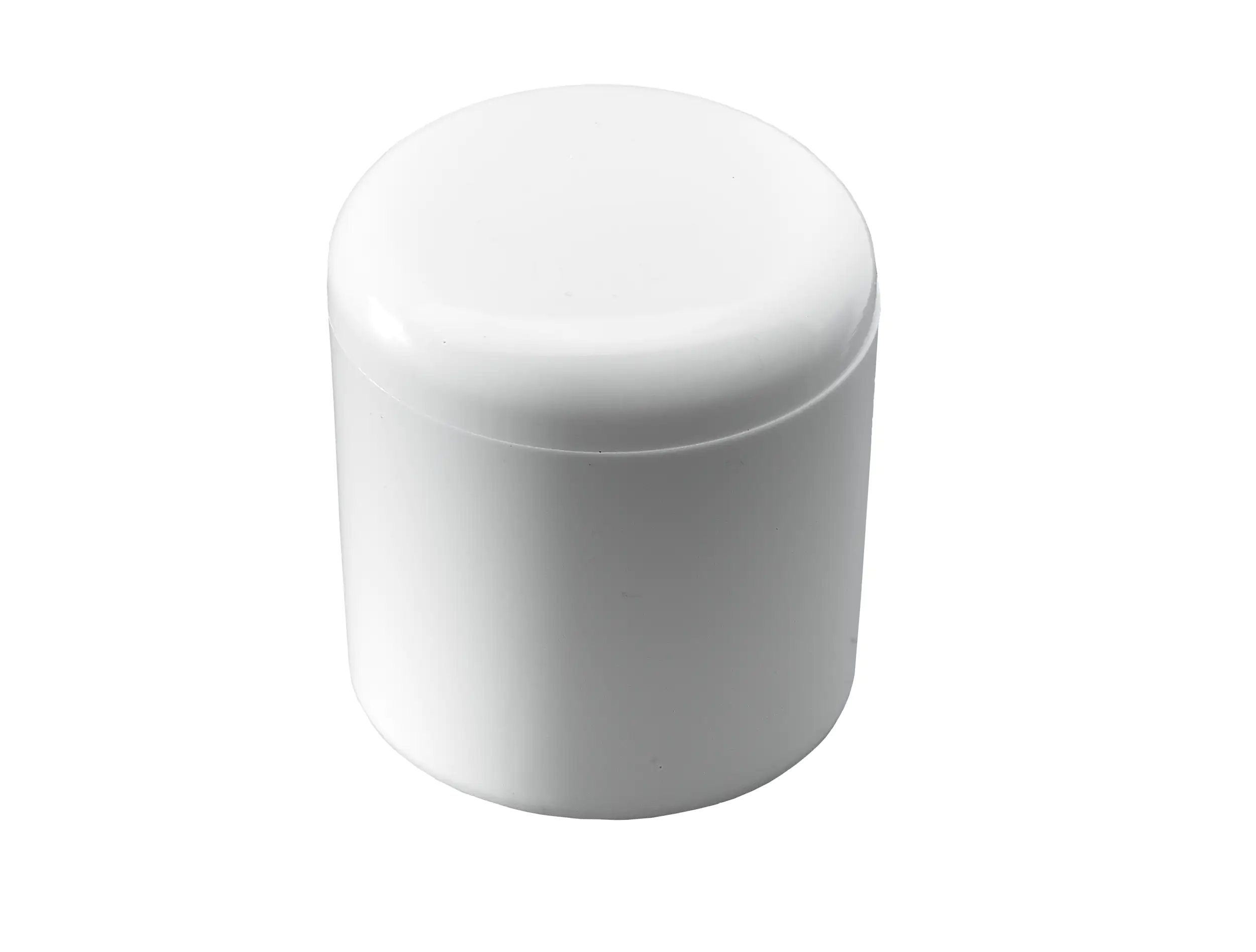 Hettich Fußkappe für Rundrohre Ø16 mm weiß Kunststoff, 4 Stück