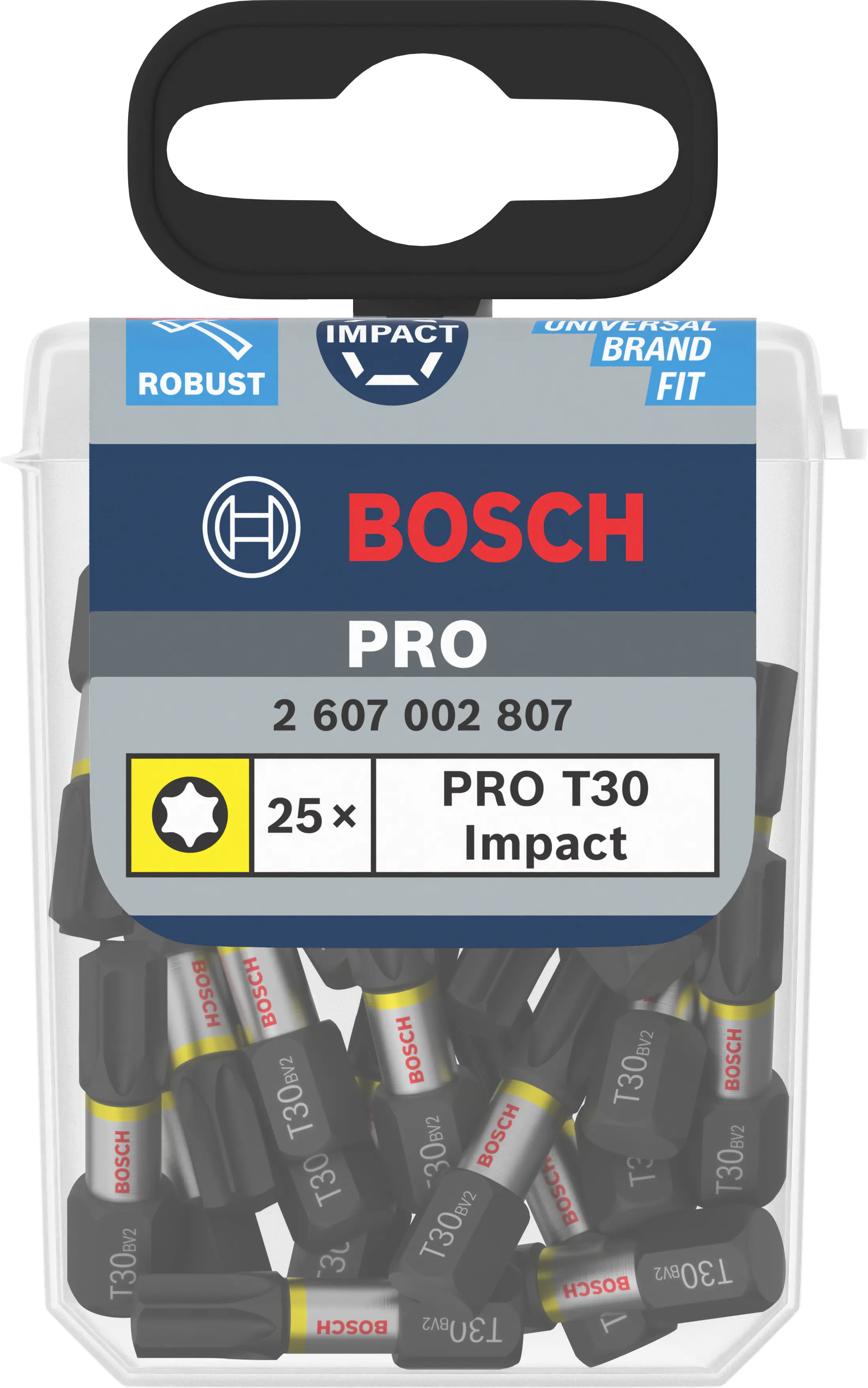 Bosch PRO Impact Bit T30 25 mm 25-teilig Bosch PRO Impact Bit T30 25 mm 25-teilig