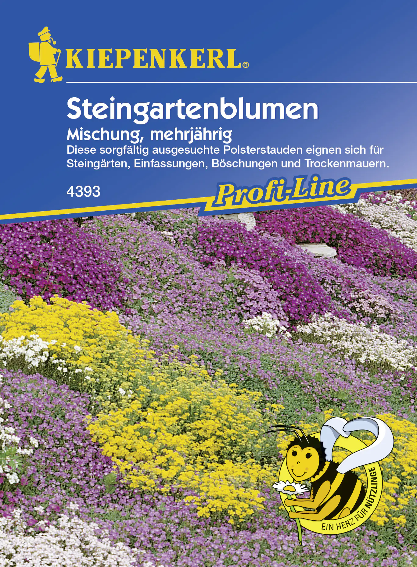 Kiepenkerl Blumenmischung Steingartenblumen ca. 2 m²