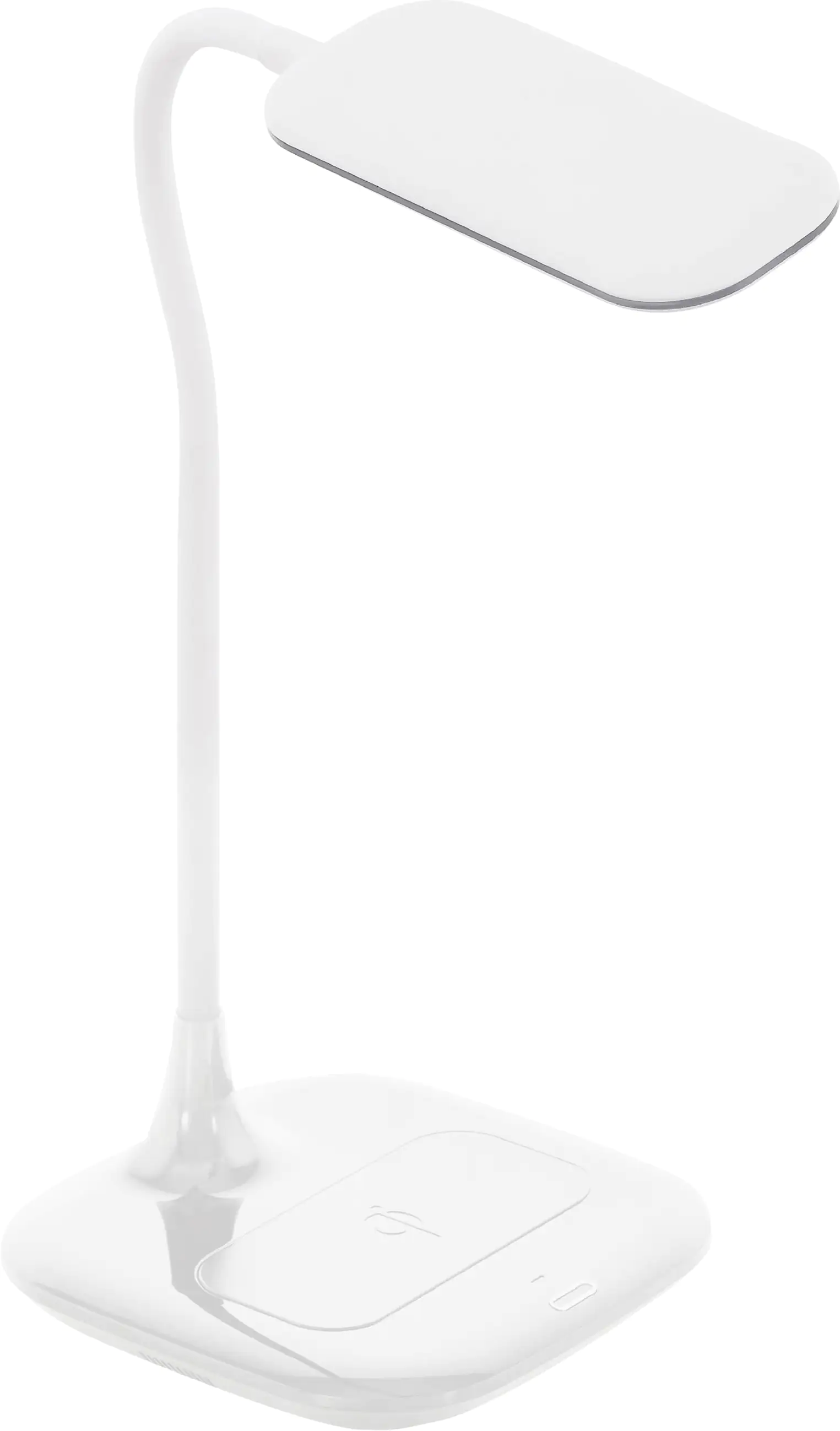 Eglo LED Tischleuchte Masserie weiß 38,5 x 16,5 cm mit QI-Charger Eglo LED Tischleuchte Masserie weiß 38,5 x 16,5 cm mit QI-Charger