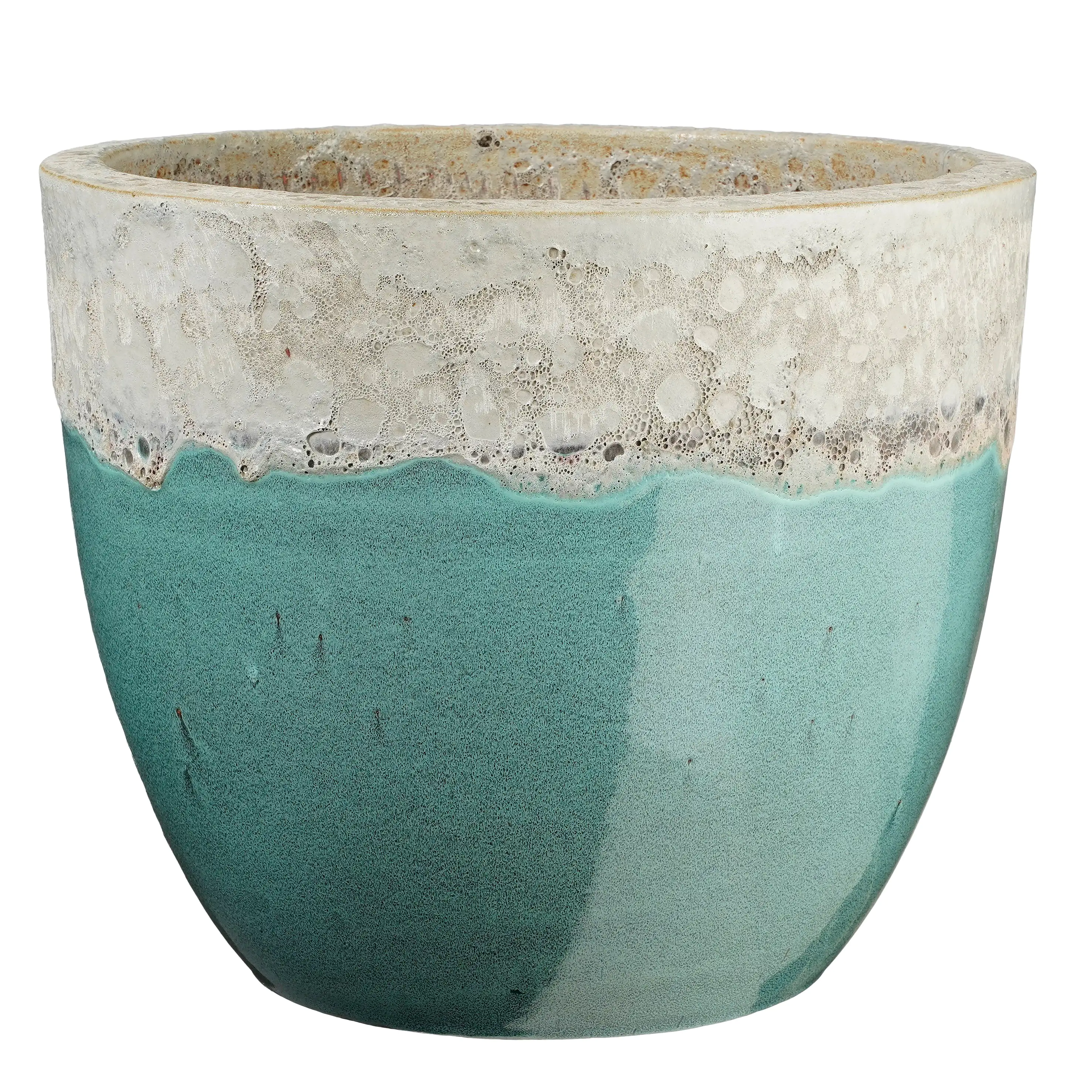 Mica Decorations Pflanztopf Picchu Ø 35 x 27 cm minzgrün