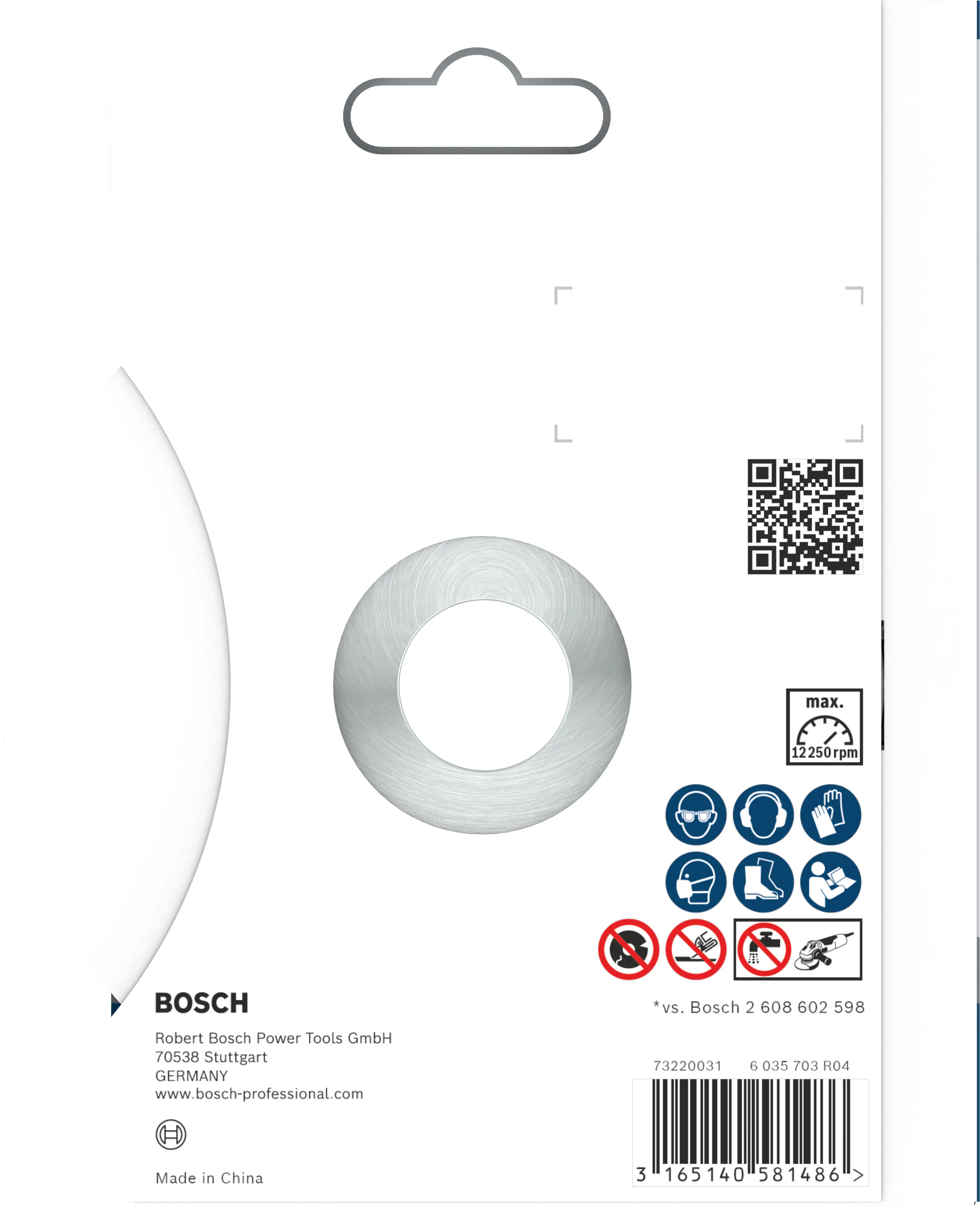 Bosch PRO Multi Material Diamanttrennscheibe, 125 x 22,23 x 2,2  mm Bosch PRO Multi Material Diamanttrennscheibe, 125 x 22,23 x 2,2  mm