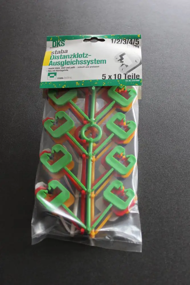 Staba Distanzklotz-Ausgleichssystem Staba Distanzklotz-Ausgleichssystem