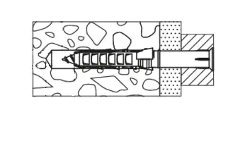 Fischer Langschaftdübel SXR 8.0 x 80 mm - 10 Stück Fischer Langschaftdübel SXR 8.0 x 80 mm - 10 Stück