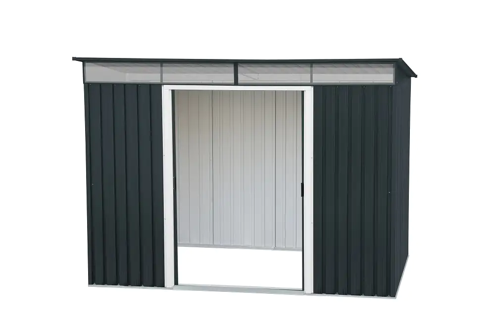 Duramax Metallgerätehaus Pent Roof Skylight 8 x 6 263,5 x 184,5 x 202 cm Duramax Metallgerätehaus Pent Roof Skylight 8 x 6 263,5 x 184,5 x 202 cm