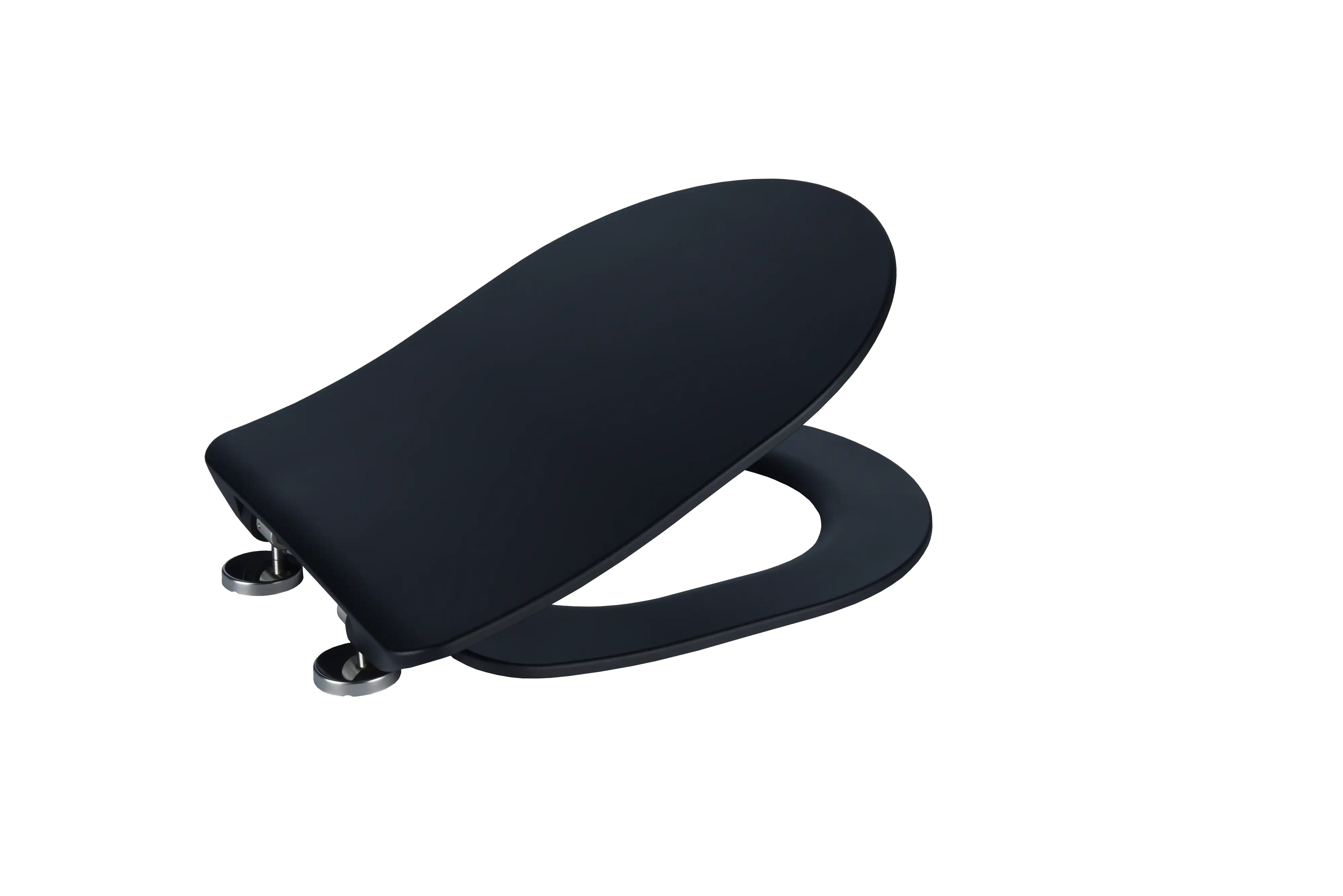 Primaster WC-Sitz mit Absenkautomatik Prag schwarz matt