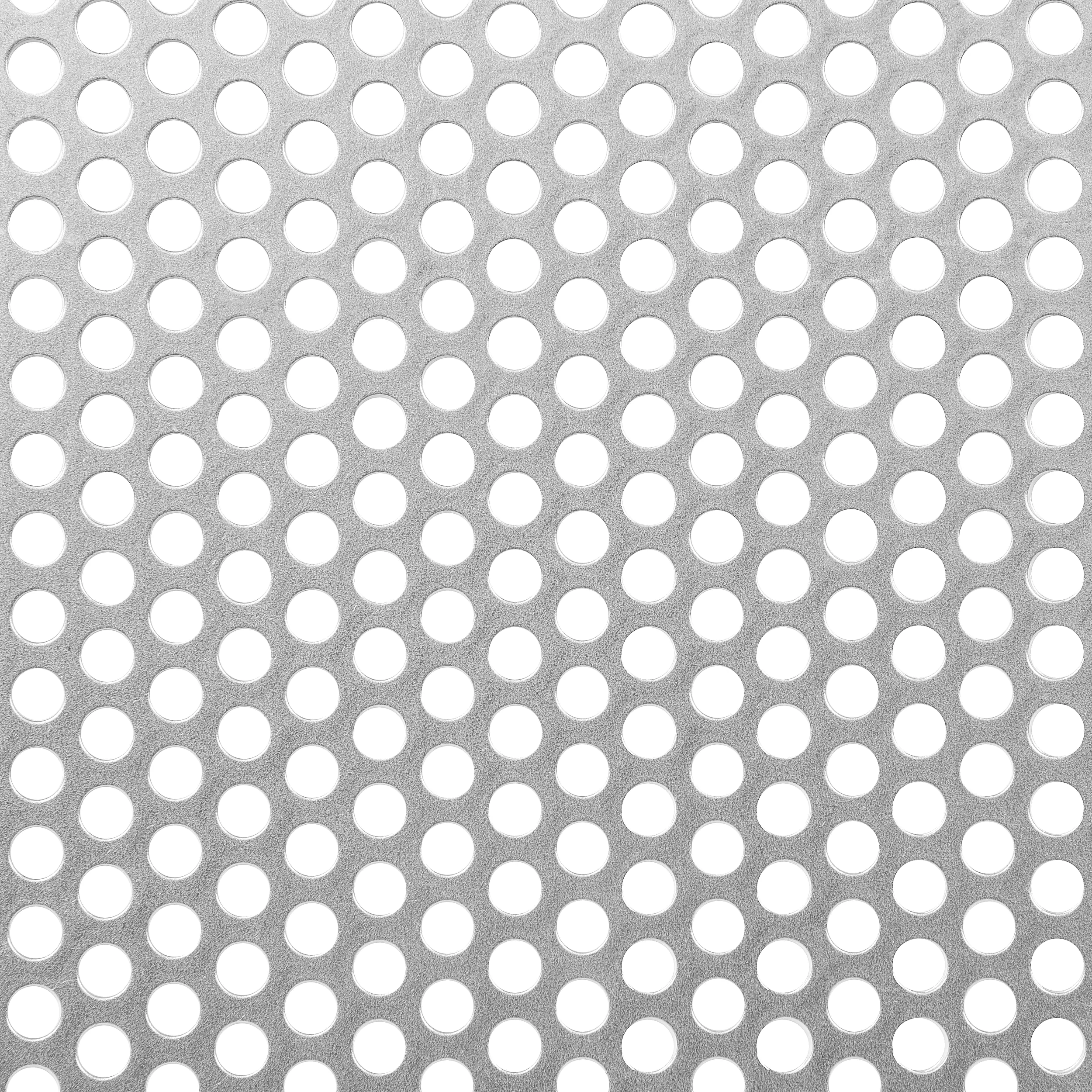 Alberts Lochblech Stahl 250 x 1 x 500 mm runde Lochung