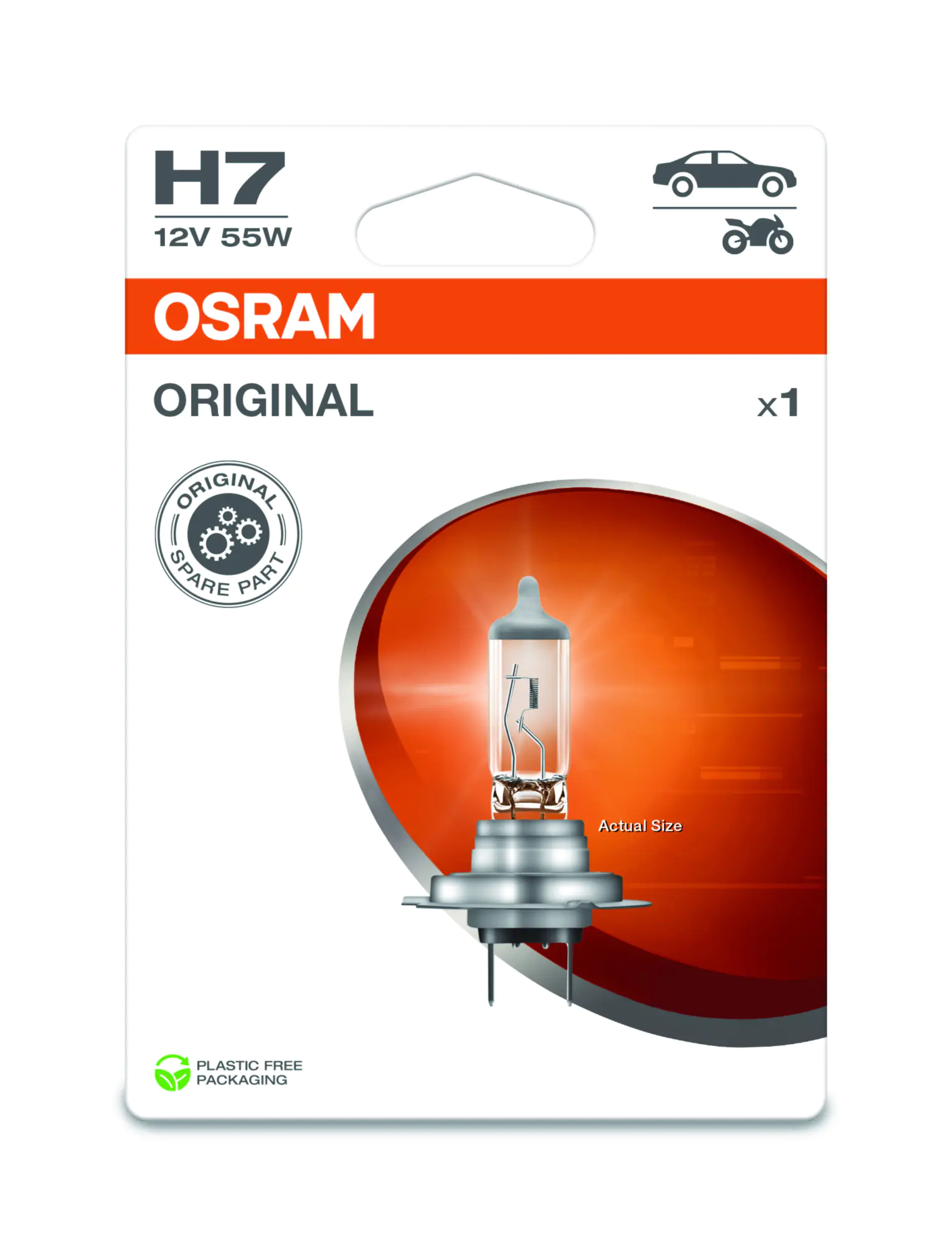 Osram Scheinwerferlampe H7 Original 2.0 Osram Scheinwerferlampe H7 Original 2.0