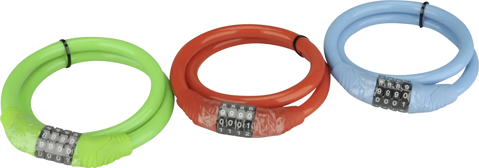 Fischer Kabelschloss Zahlen Länge 650mm Ø 12mm