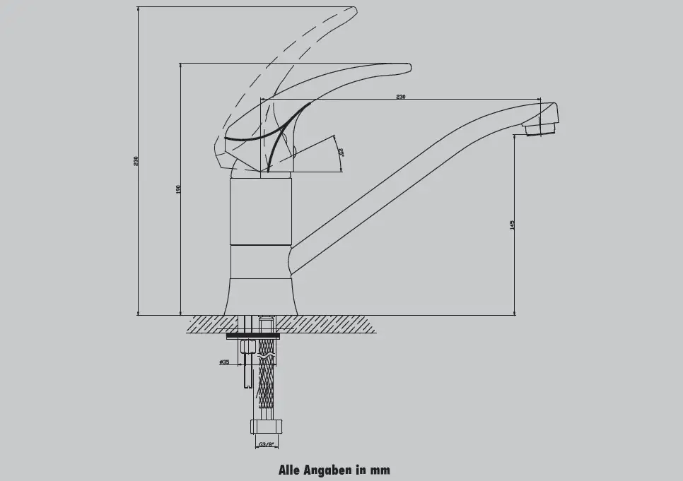 Primaster Küchenarmatur Rostock verchromt Primaster Küchenarmatur Rostock verchromt