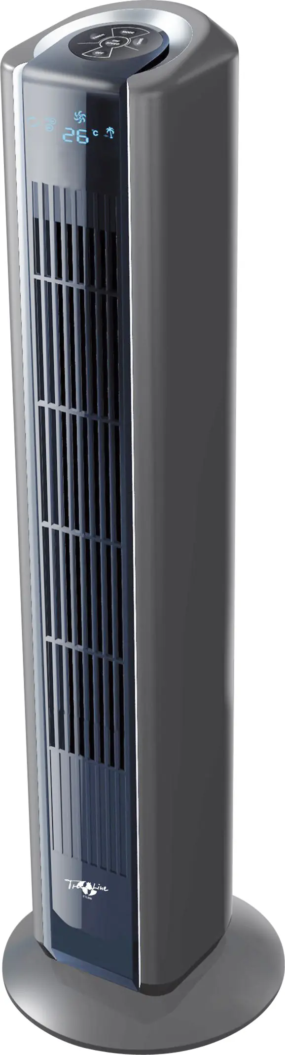 Primaster Turmventilator mit Fernbedienung 91 cm schwarz