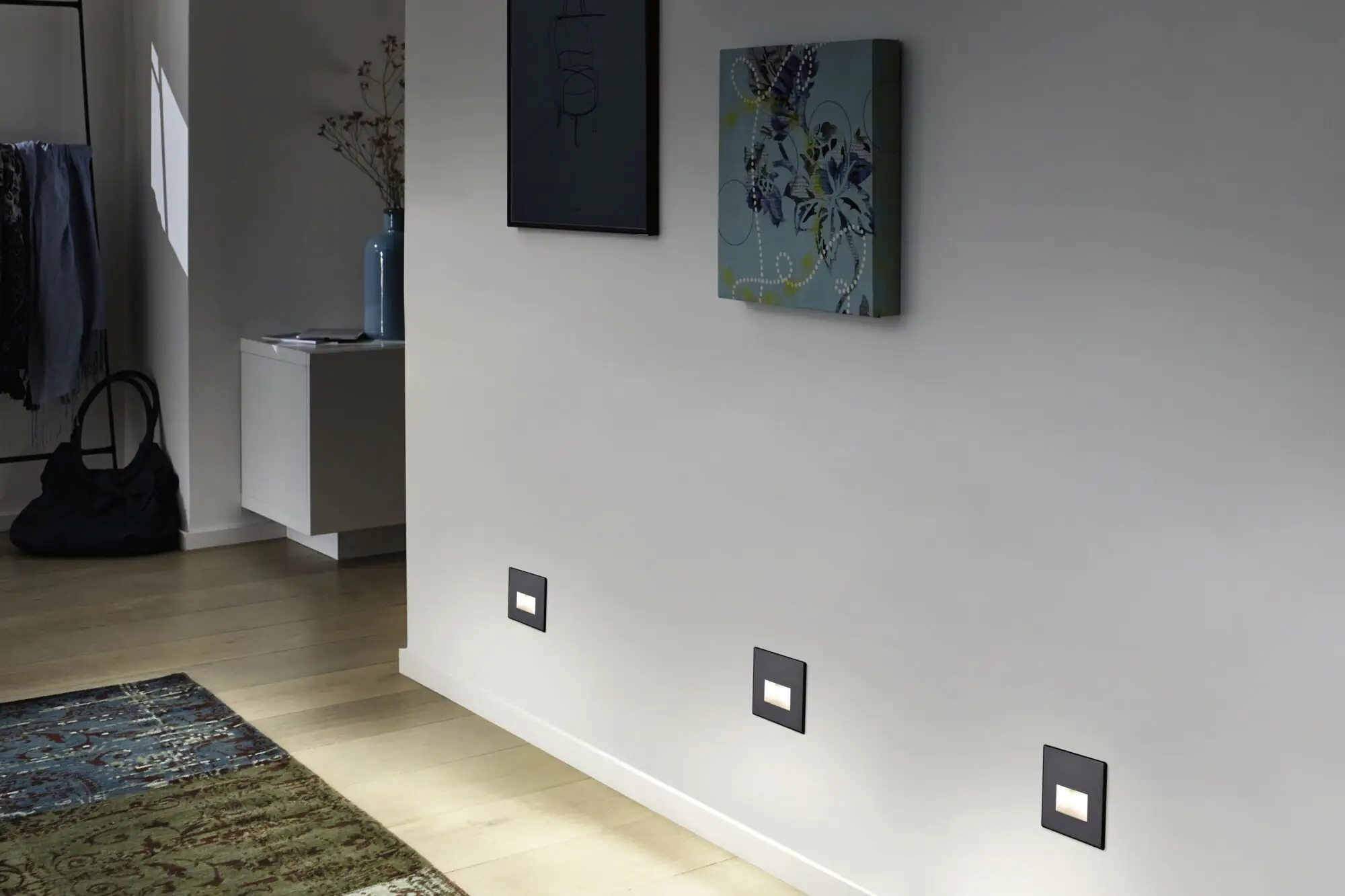 Paulmann LED Wand-Einbauleuchte Edge 8 x 8 cm