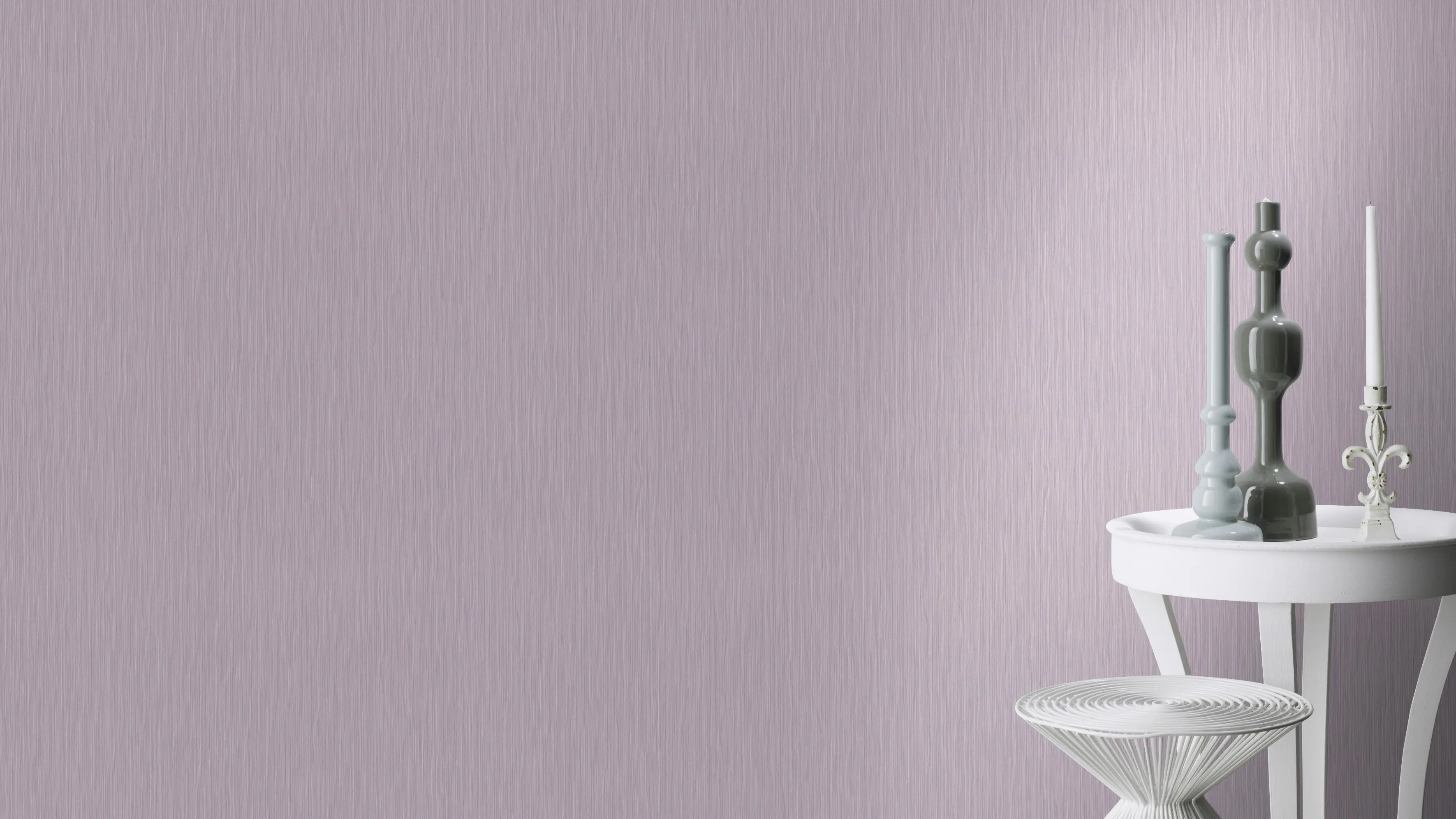Rasch Vliestapete 537642 Lila-Hell Lila Uni 10,05 m x 0,53 m