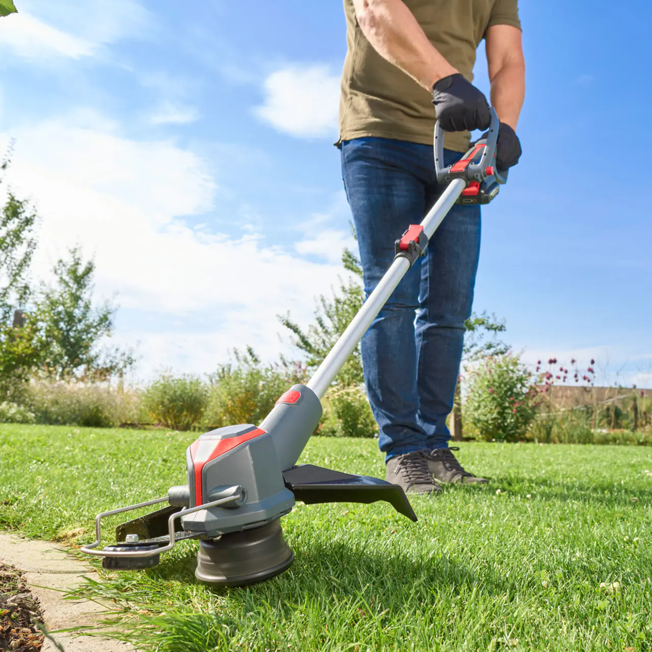 AL-KO Akku-Rasentrimmer GTD 1833 Greenline 18 V / 36 V - 33 cm Schnittbreite ohne Akku und Ladegerät