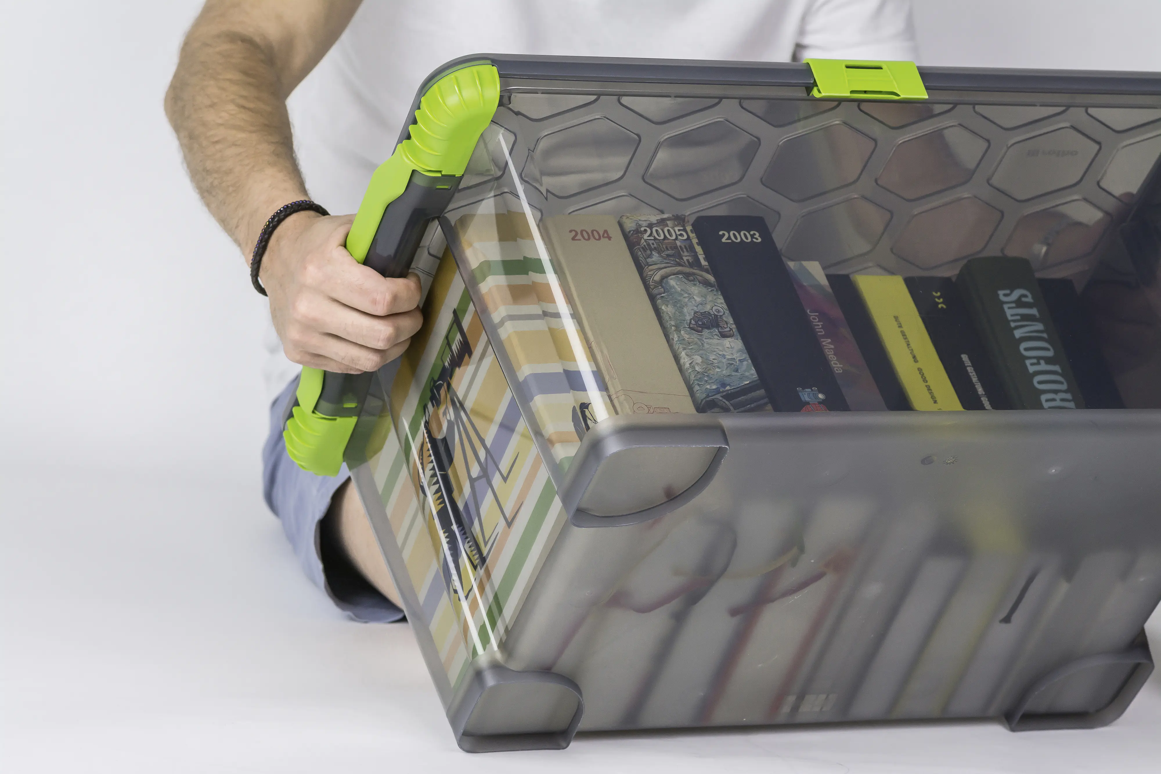 Rotho Aufbewahrungsbox EVO Total inkl. Deckel 44 L anthrazit Rotho Aufbewahrungsbox EVO Total inkl. Deckel 44 L anthrazit