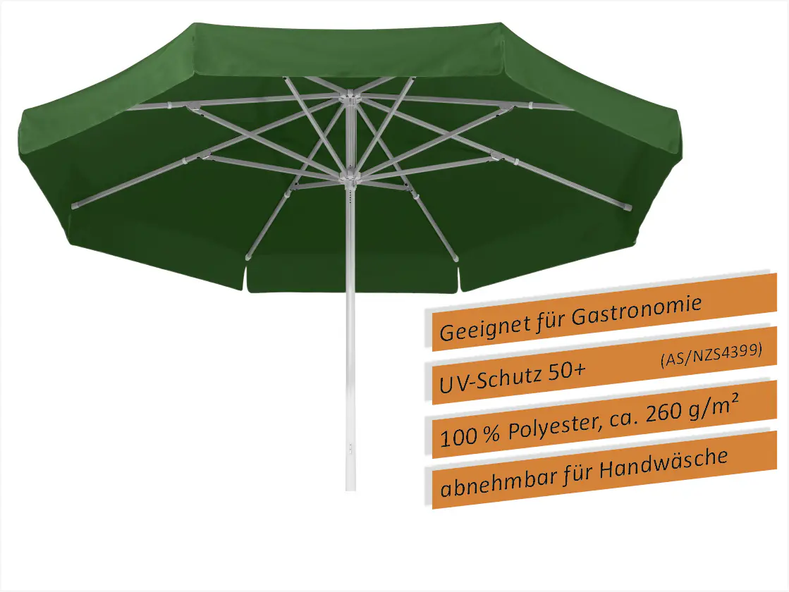 Schneider Sonnenschirm Jumbo grün Ø 300 cm