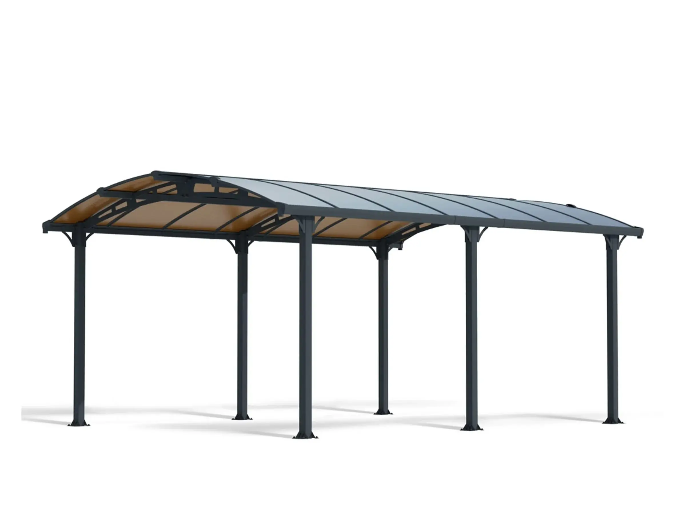 Canopia Carport Tucson 507 x 359 cm anthrazit Canopia Carport Tucson 507 x 359 cm anthrazit