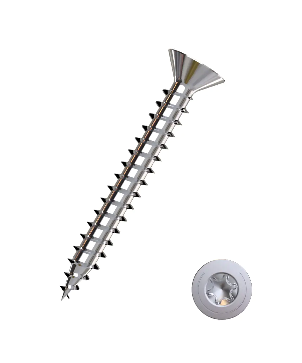 Connex Universalschrauben 2.0 x 10 mm TX 6 Senkkopf - 200 Stk.