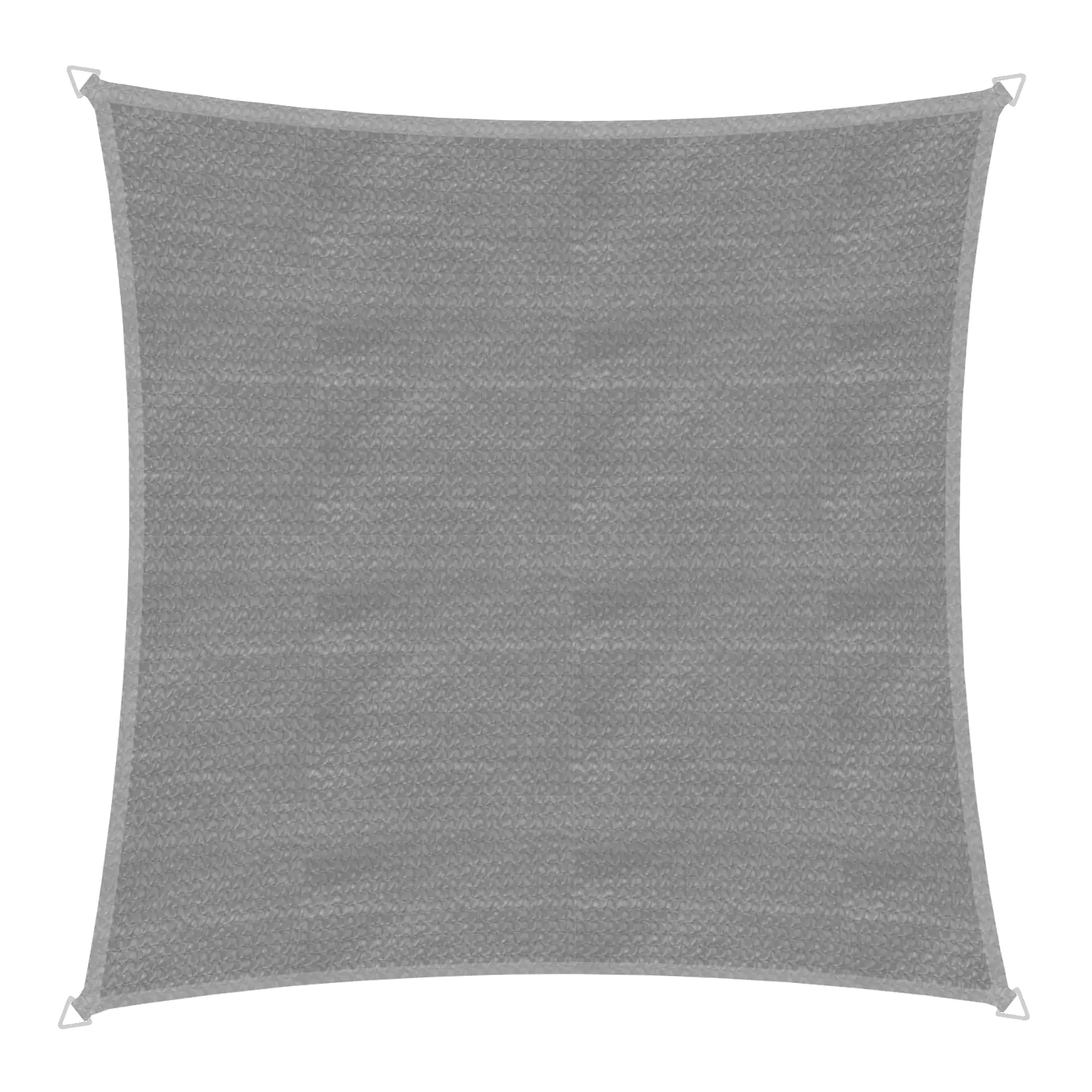 Windhager Sonnensegel Capri grau 4 x 4 m