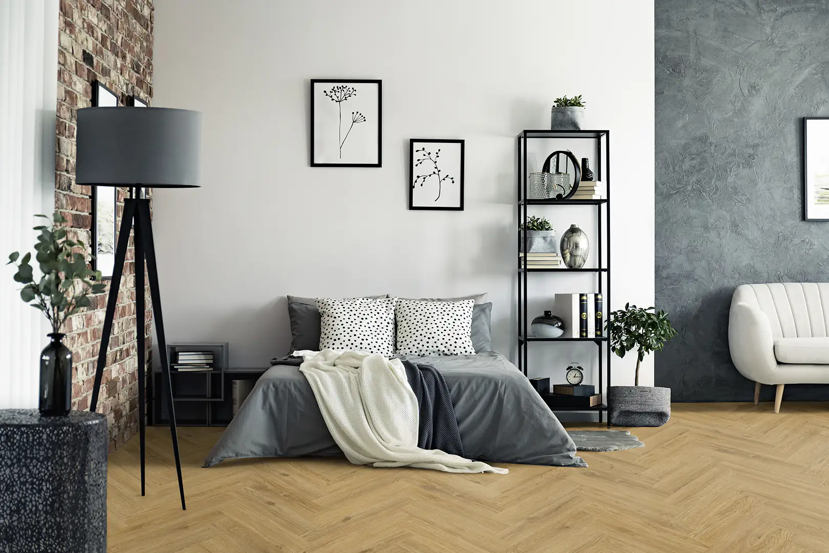 Classen Laminat Fischgrät Ville Prades Oak