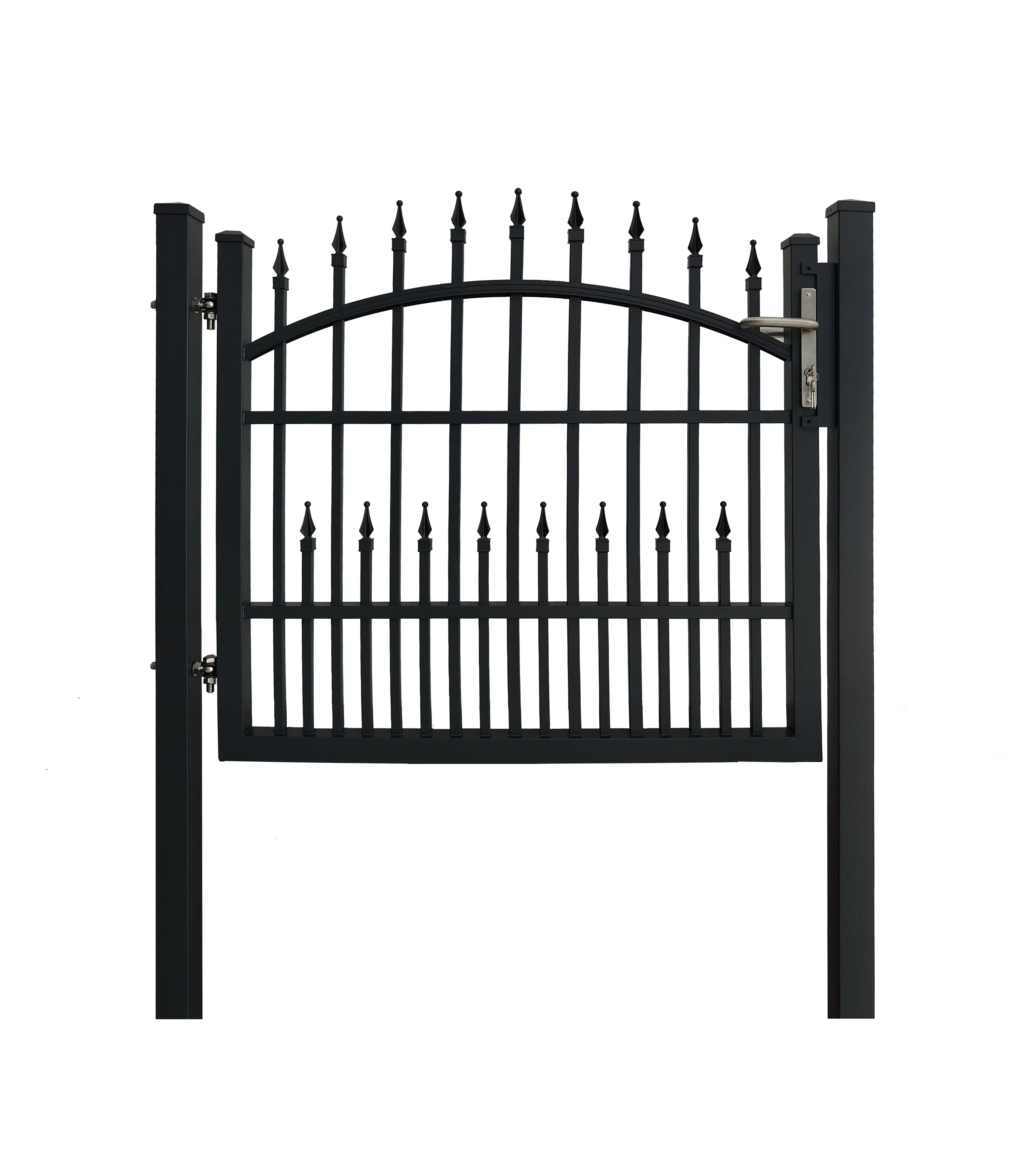 Floraworld Gartentor Avignon inkl. 2 Pfosten 120 x 110 cm anthrazit