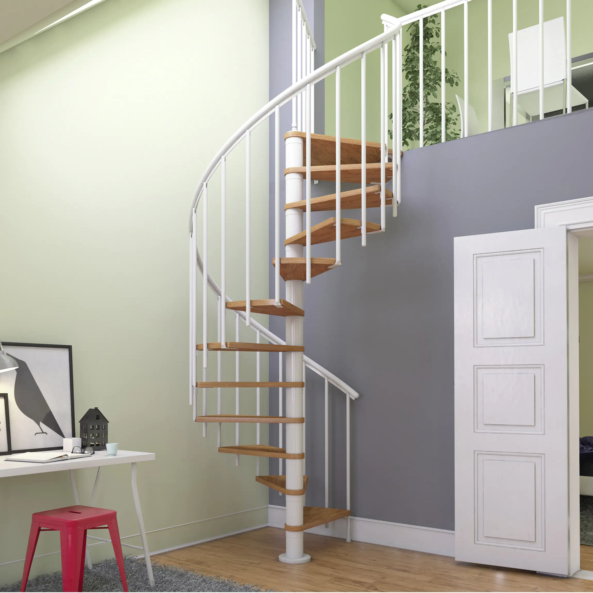 Dolle Spindeltreppe Montreal Ø 120 cm