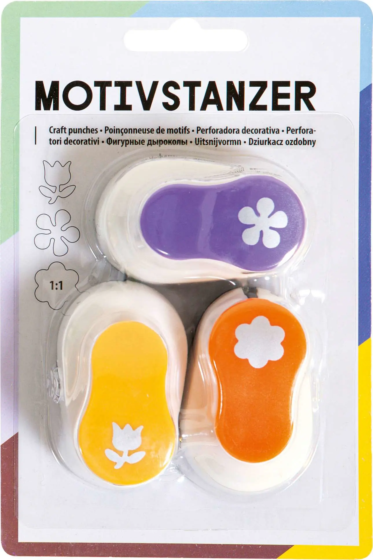 Motivpräger Ganzjahresmotive Set 3 - 3 Stück sortiert