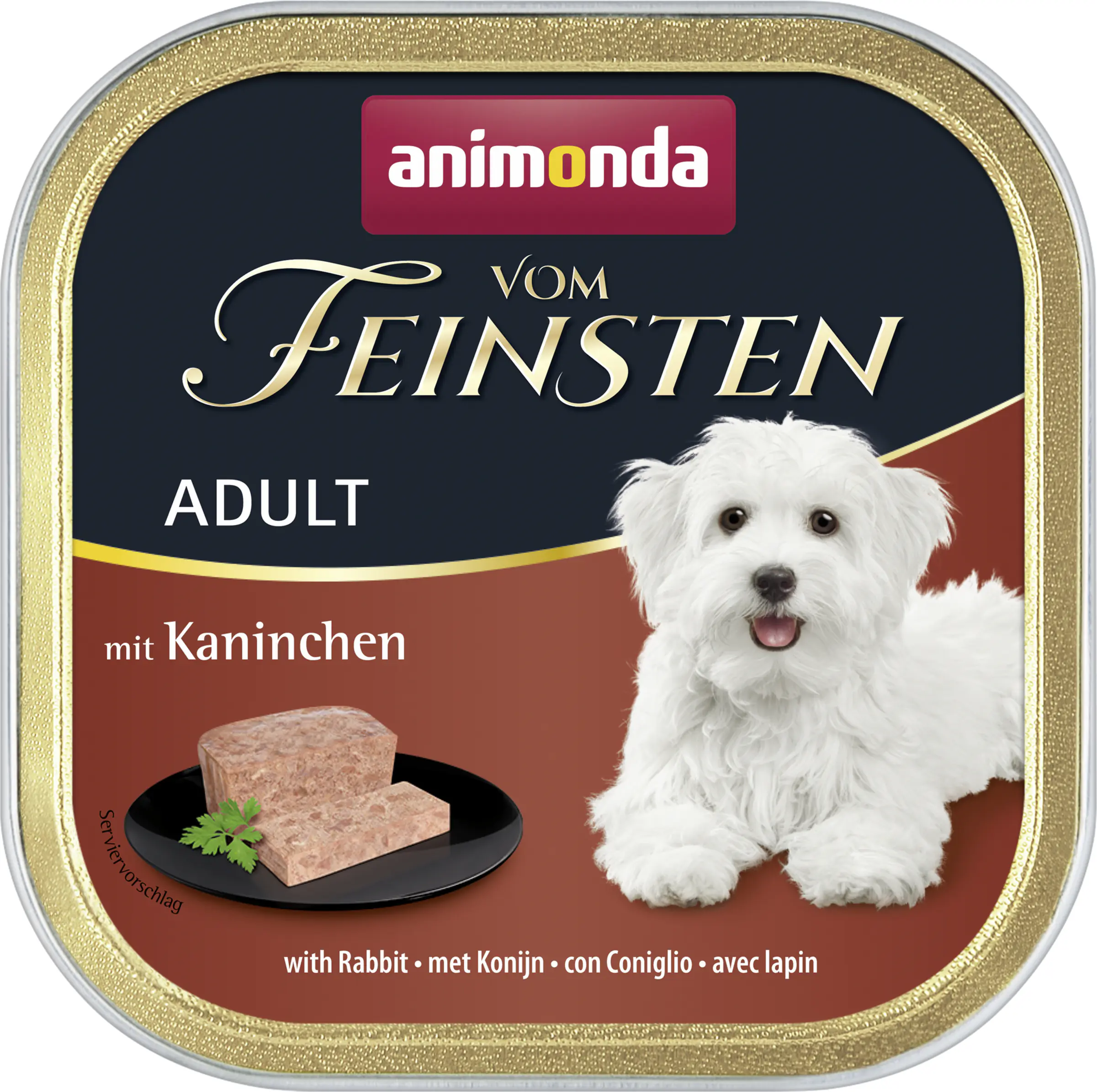 Animonda vom Feinsten Hundenassfutter Adult 150 g Hase