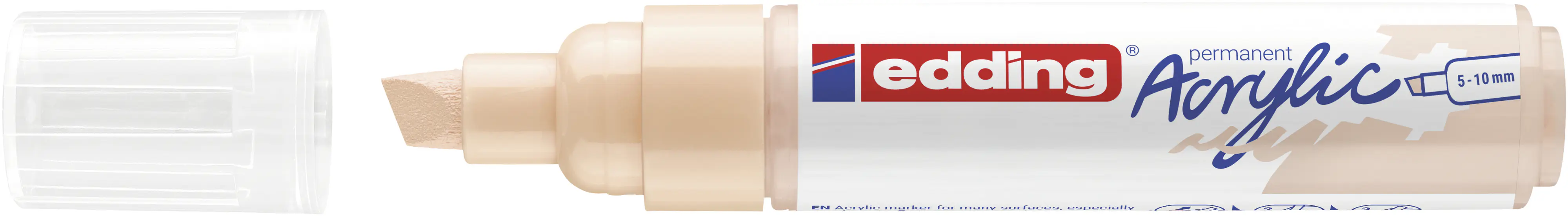 edding 5000 Acrylmarker breit warmbeige 5 - 10 mm