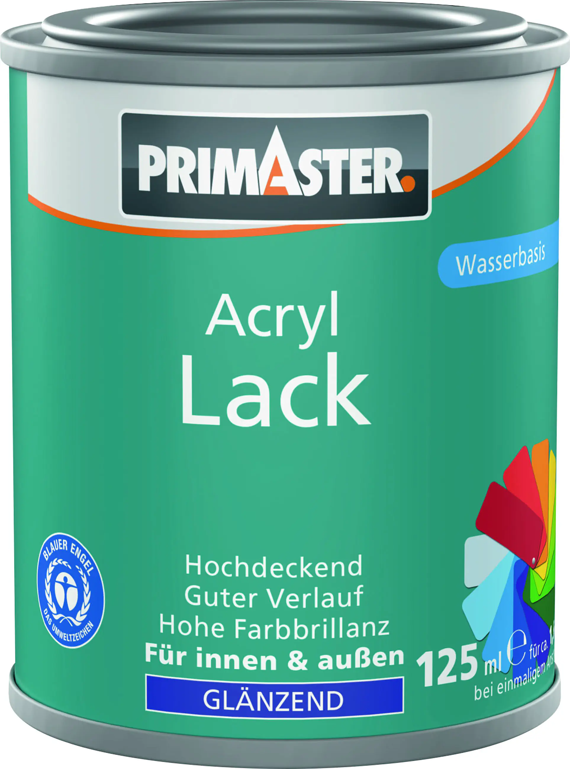 Primaster Acryl Lack goldgelb glänzend 125 ml