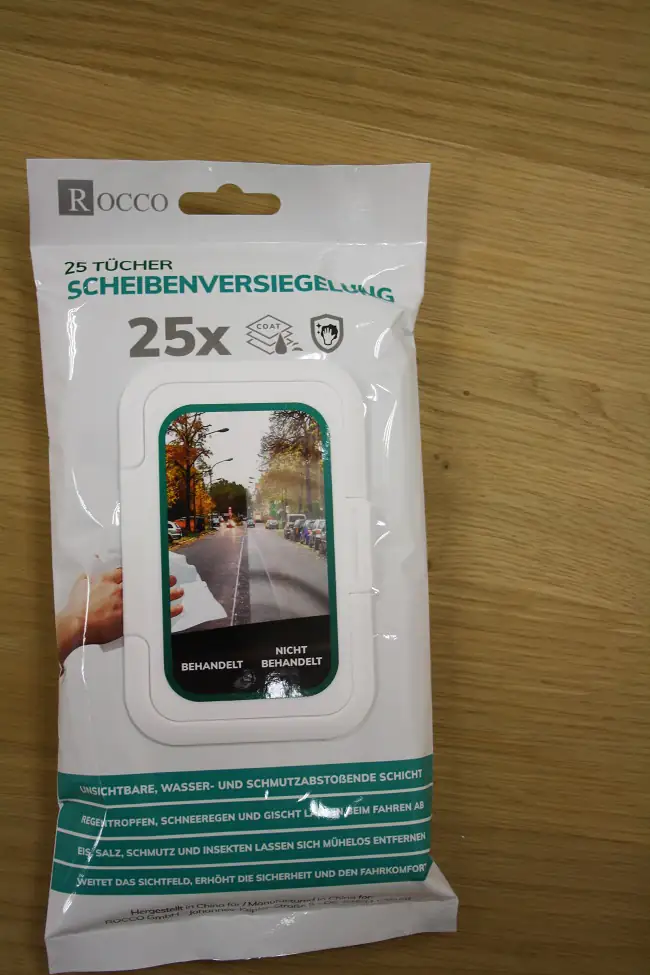 Rocco Scheibenversiegelung 25 Tücher