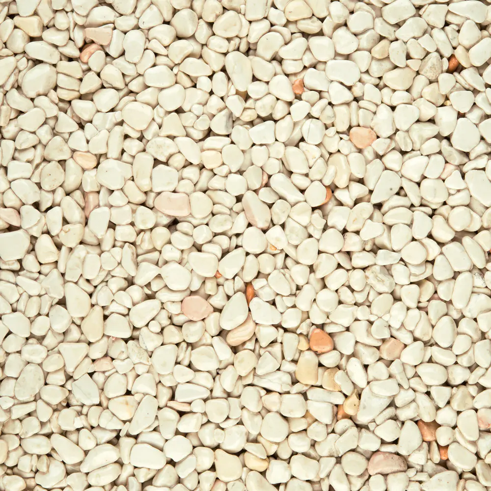 RAVELLO Steinteppich Boden Indoor Körnung Gross Farbe Beige 26 kg Set