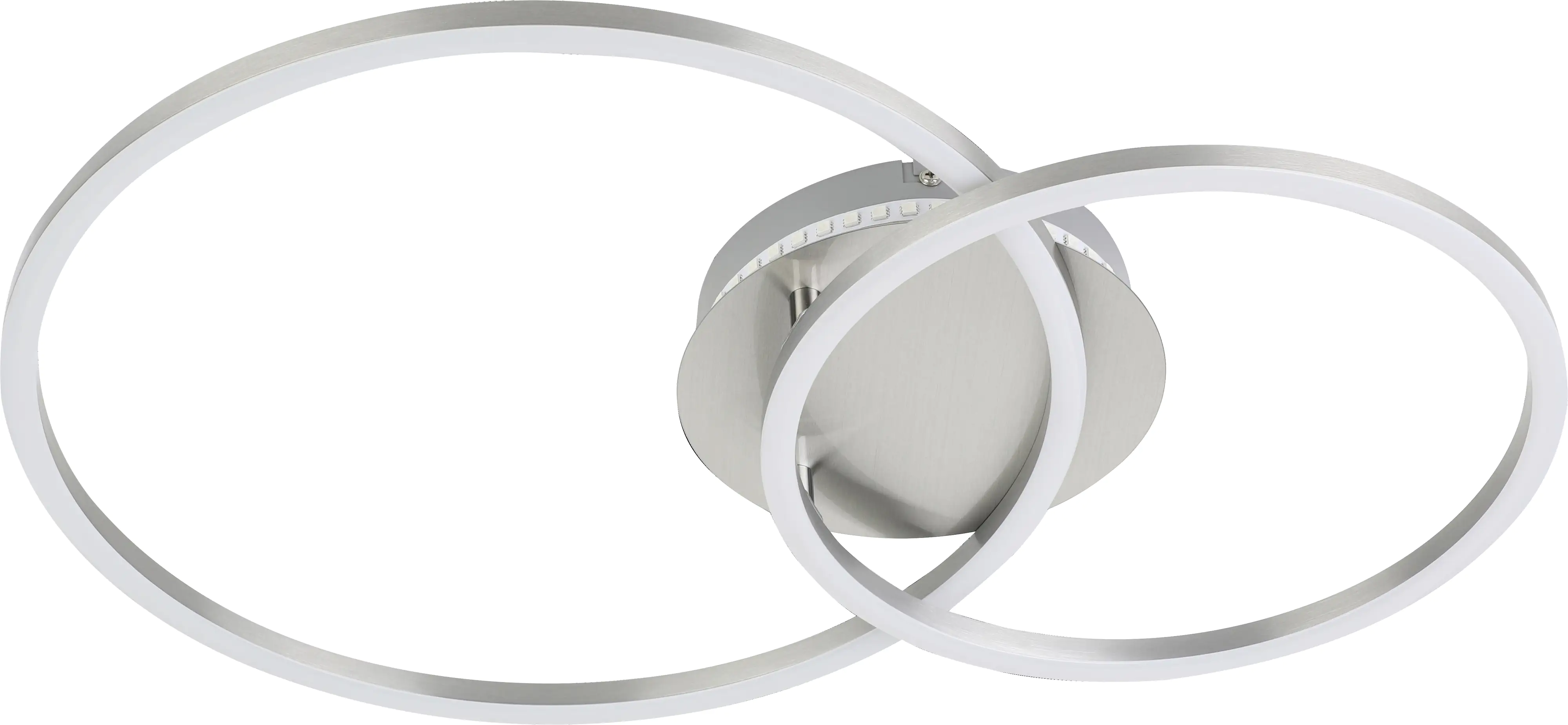 Eglo LED Deckenleuchte Palmaves 3 nickel matt 55 x 39 cm