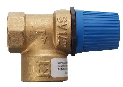 Cornat Membran-Sicherheitsventil 1/2" x 3/4", 8 bar