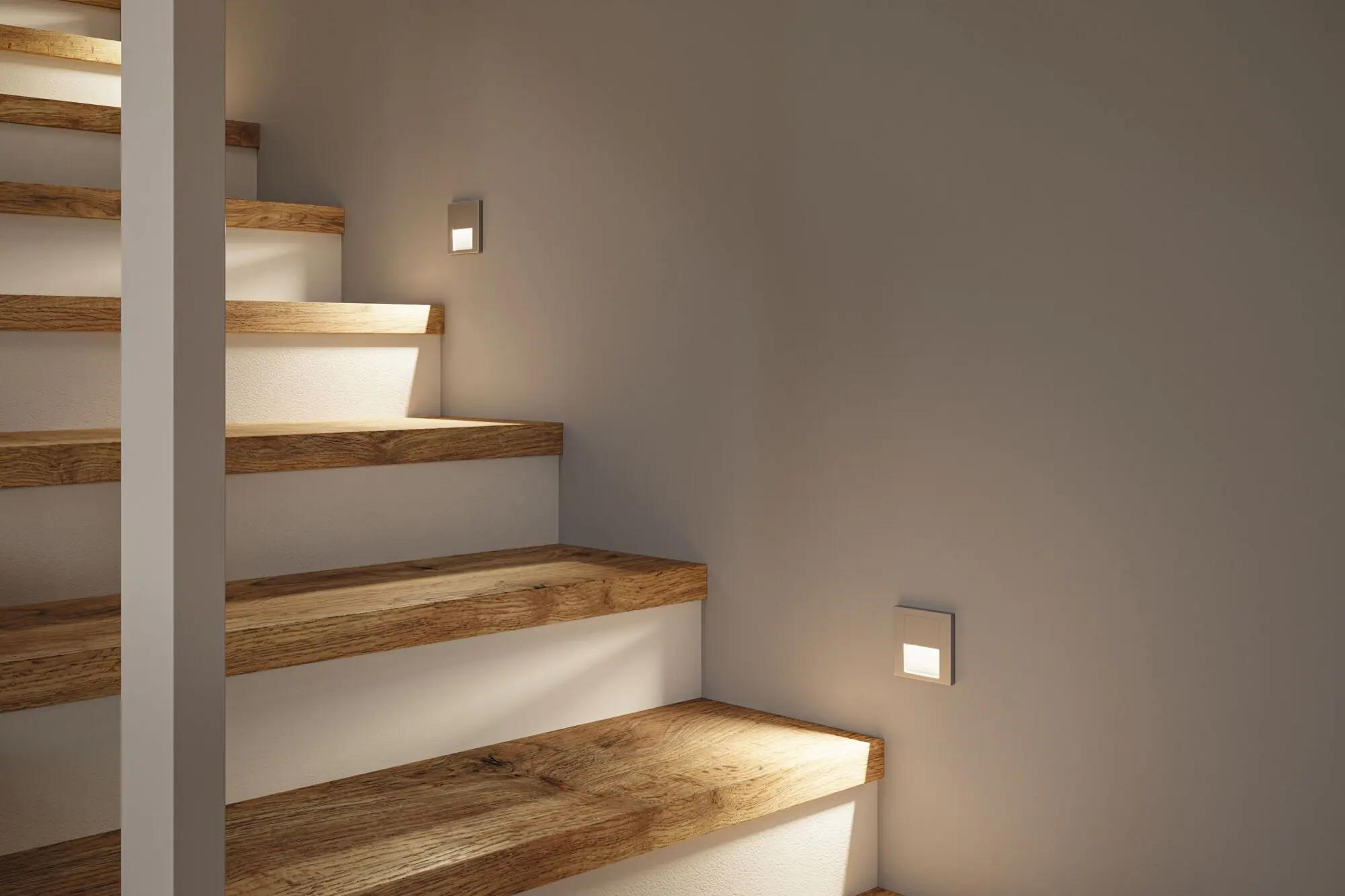 Paulmann LED Wand-Einbauleuchte Tsaro 1W Bewegunsmelder chrom matt