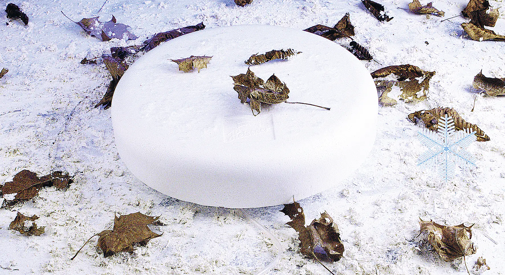 Heissner Eisfreihalter mit Senkkammer