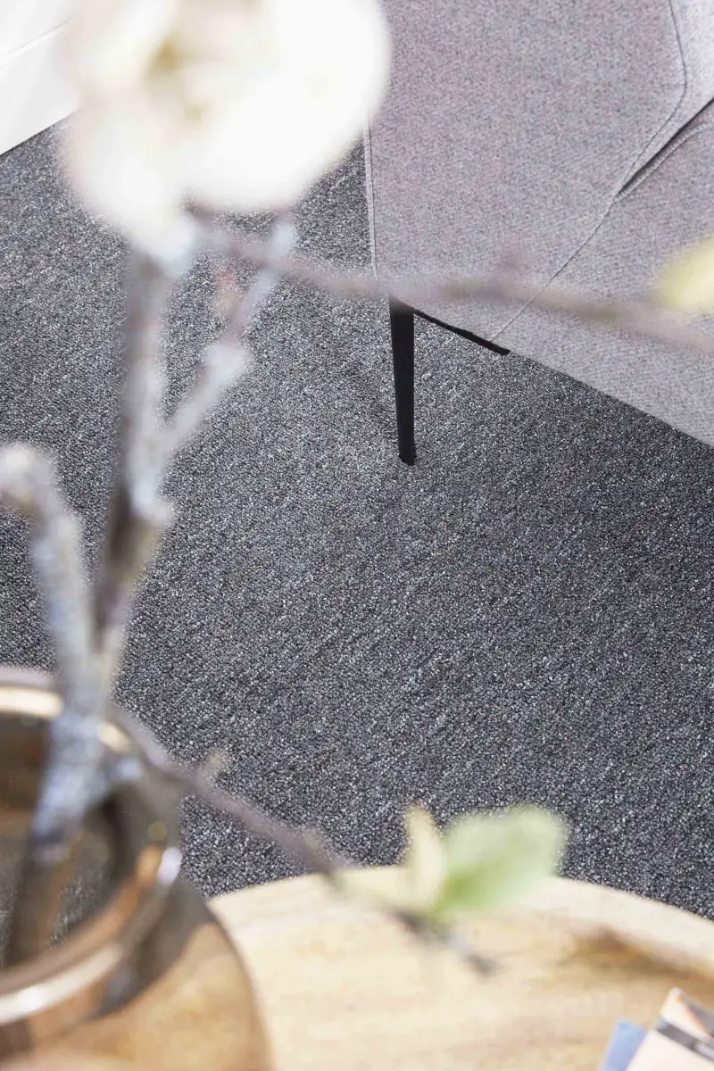 Andiamo Teppichboden Herkules Coupon im Wunschmaß, grau, 5 m breit