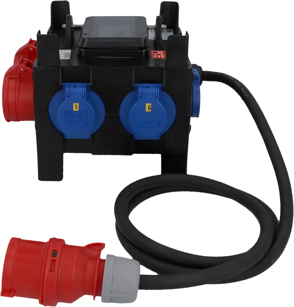 Unitec Stromverteiler IMST BV mit 2x CEE Steckdosen & 5x Steckdosen 2 m